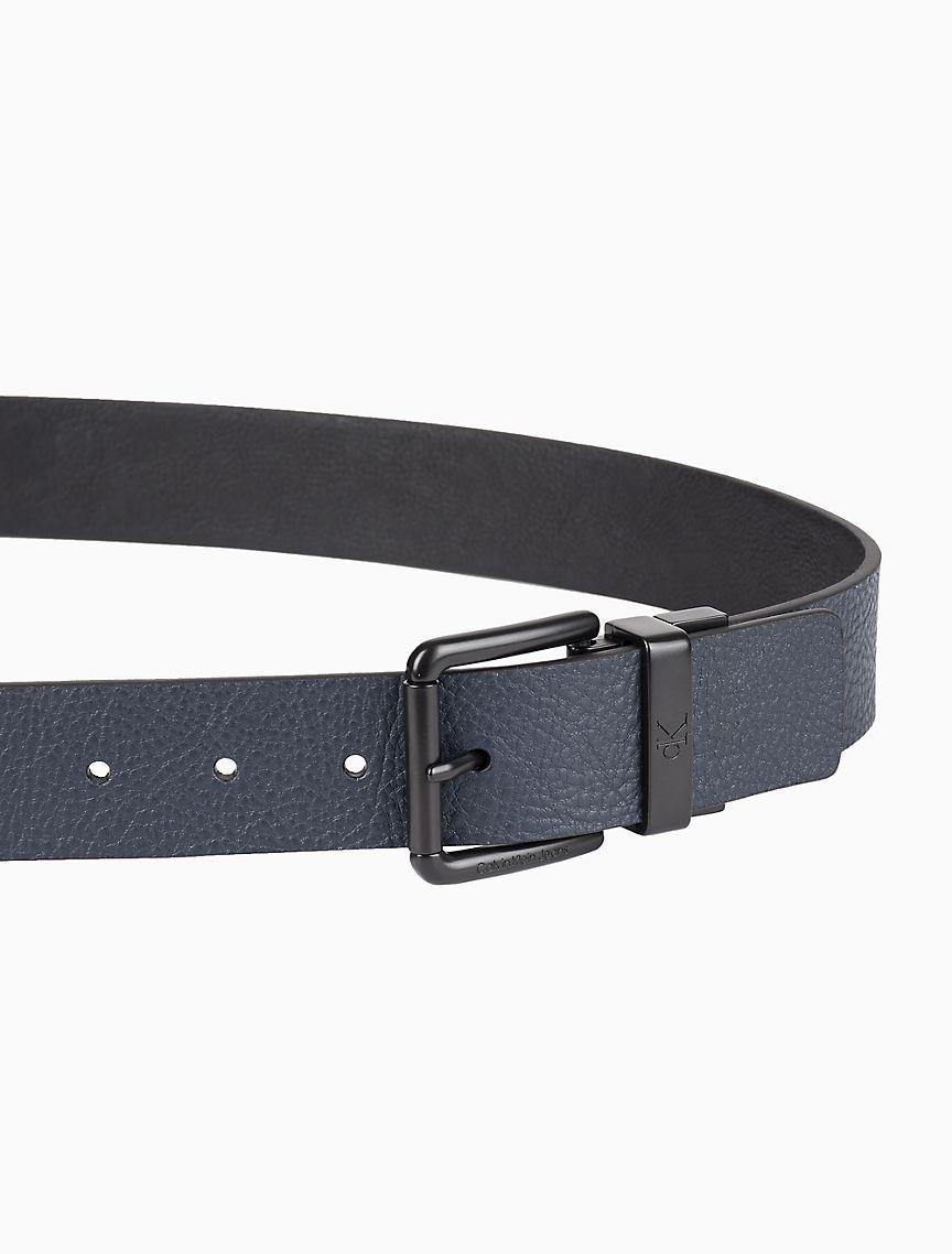 Pebbled Leather Reversible Jean Belt Product Image