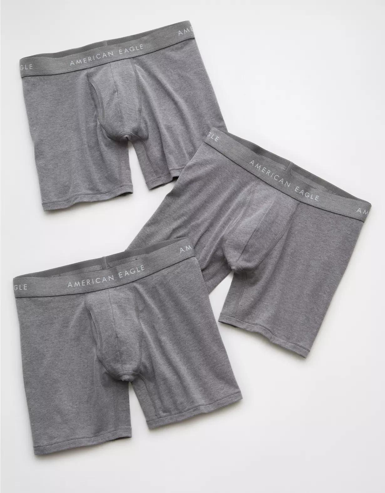AEO Men's 6" Classic Boxer Brief 3-Pack Product Image