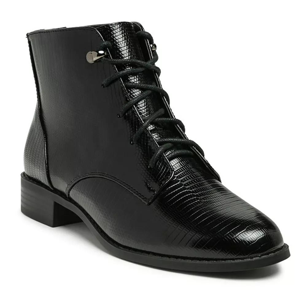 London Rag Bumble Women's Ankle Boots, Size: 5, Black Product Image