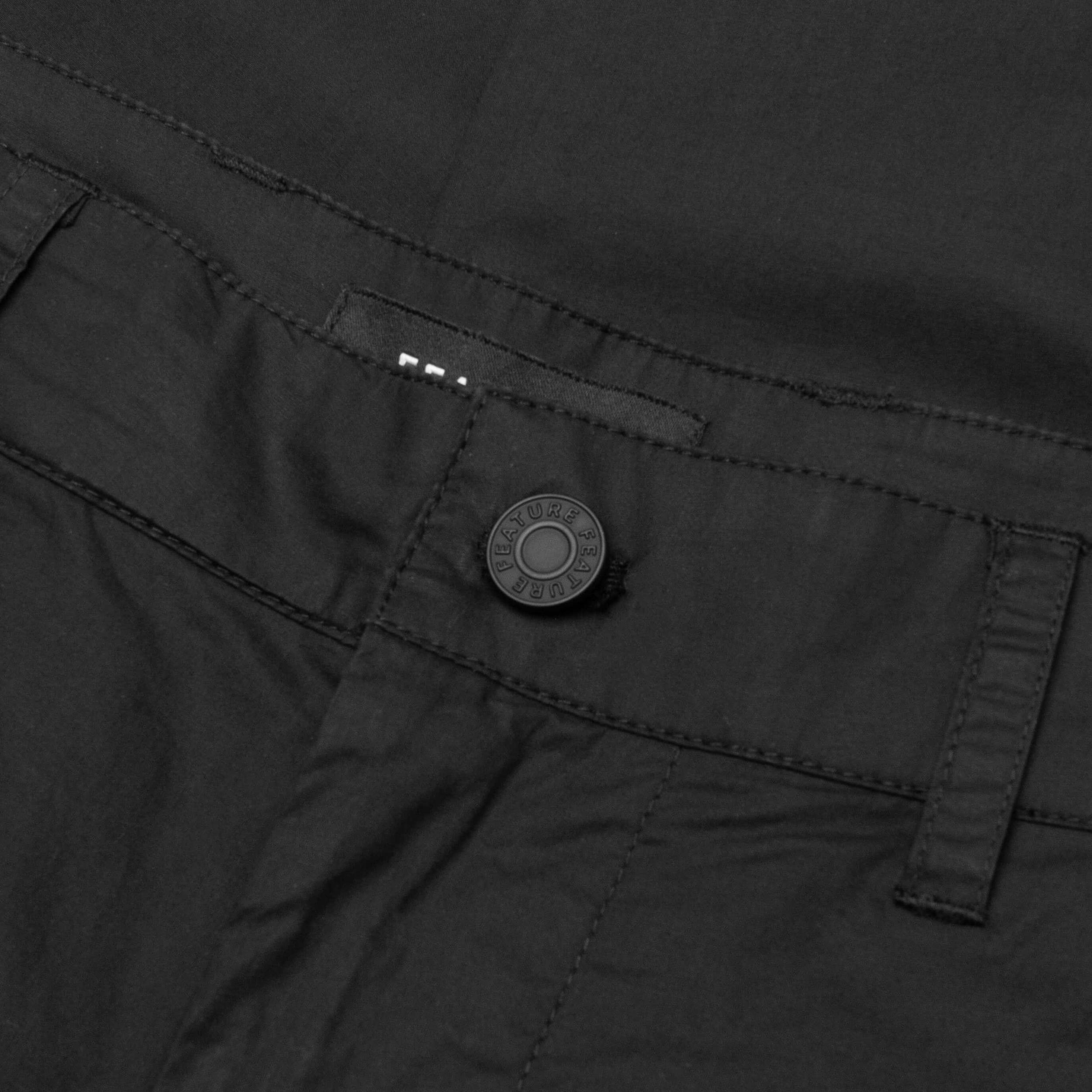 Pablo Utility Cargo Pants - Jet Black Male Product Image