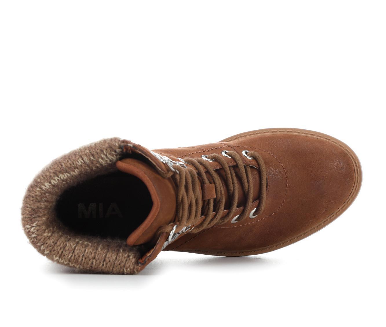 Women's MIA Georgiy Combat Block-Heeled Boots Product Image