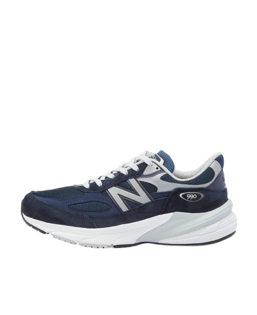NEW BALANCE Printed Suede Mesh Sneakers With Cushioned Sole In White Product Image