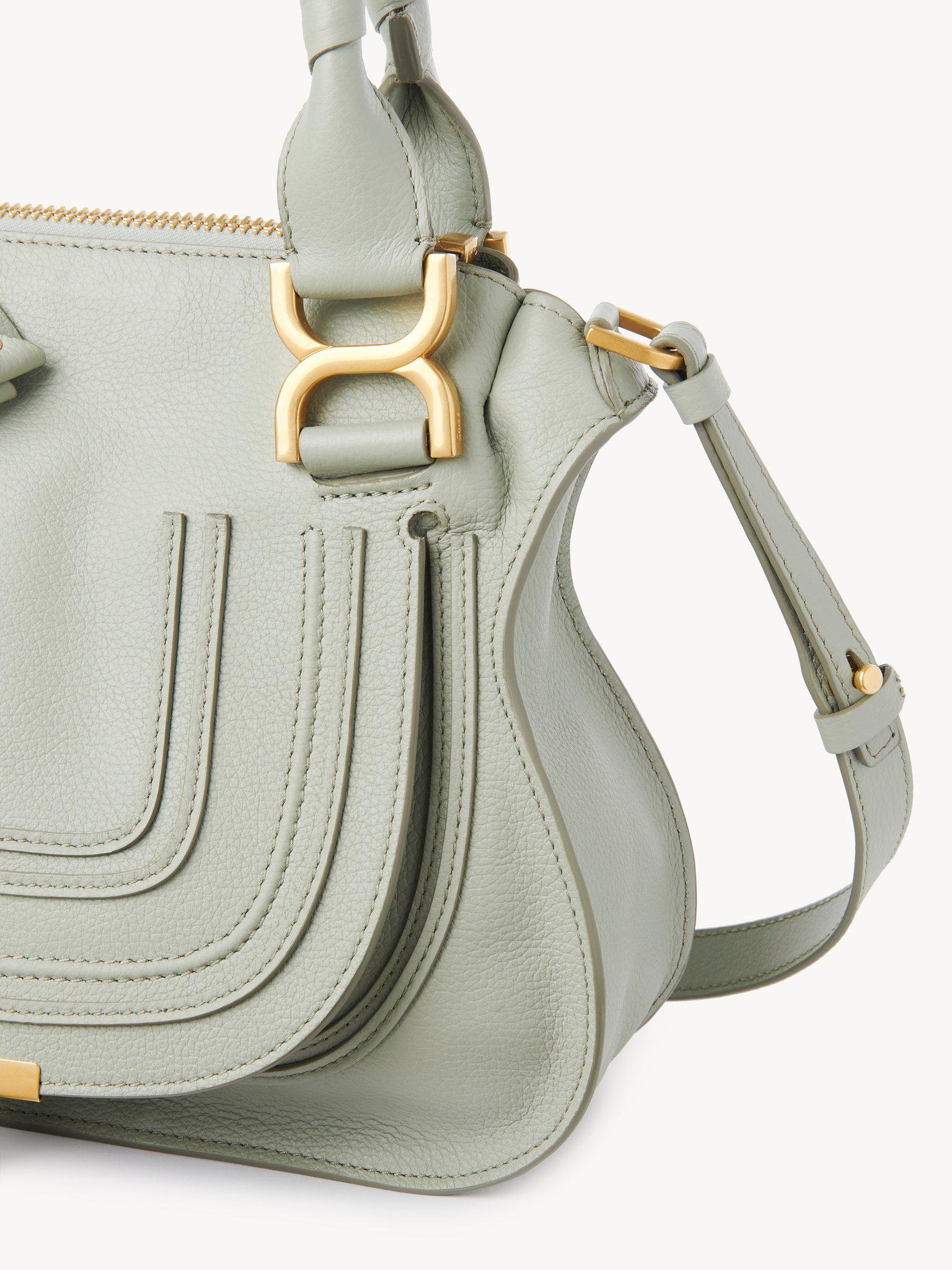 Small Marcie bag in grained leather Product Image