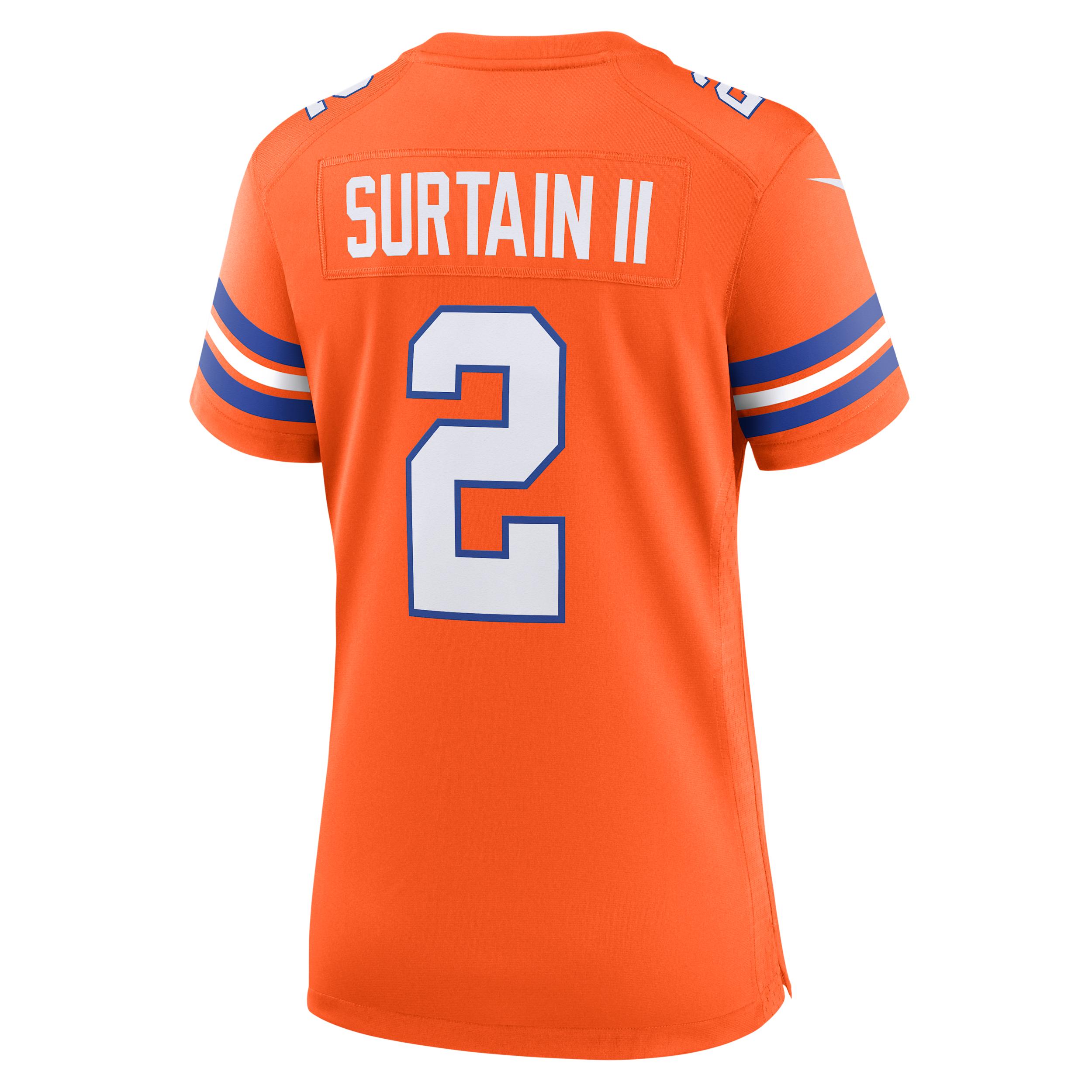 Patrick Surtain II Denver Broncos Nike Women's NFL Game Football Jersey Product Image