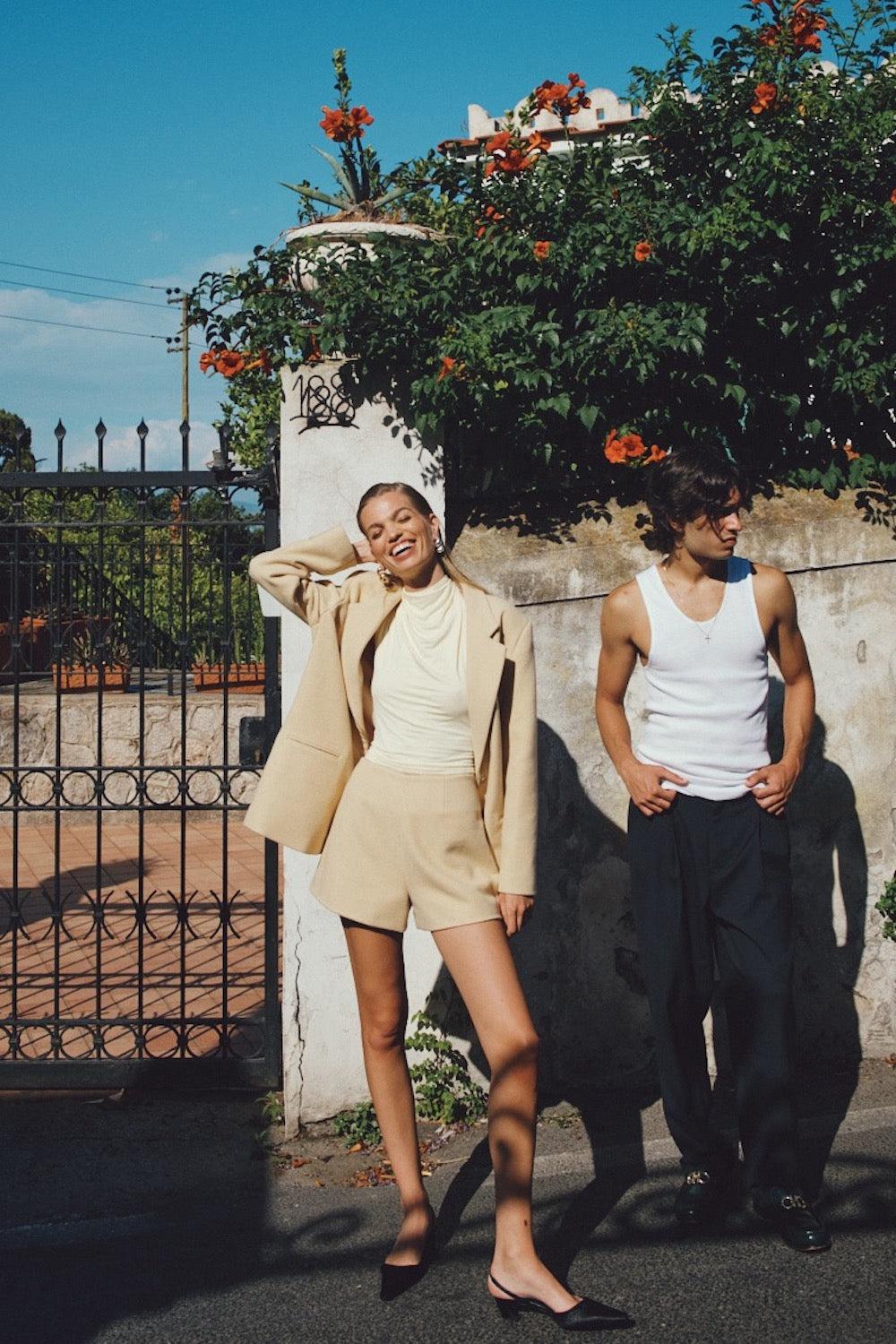 Nada Shorts Butter Product Image