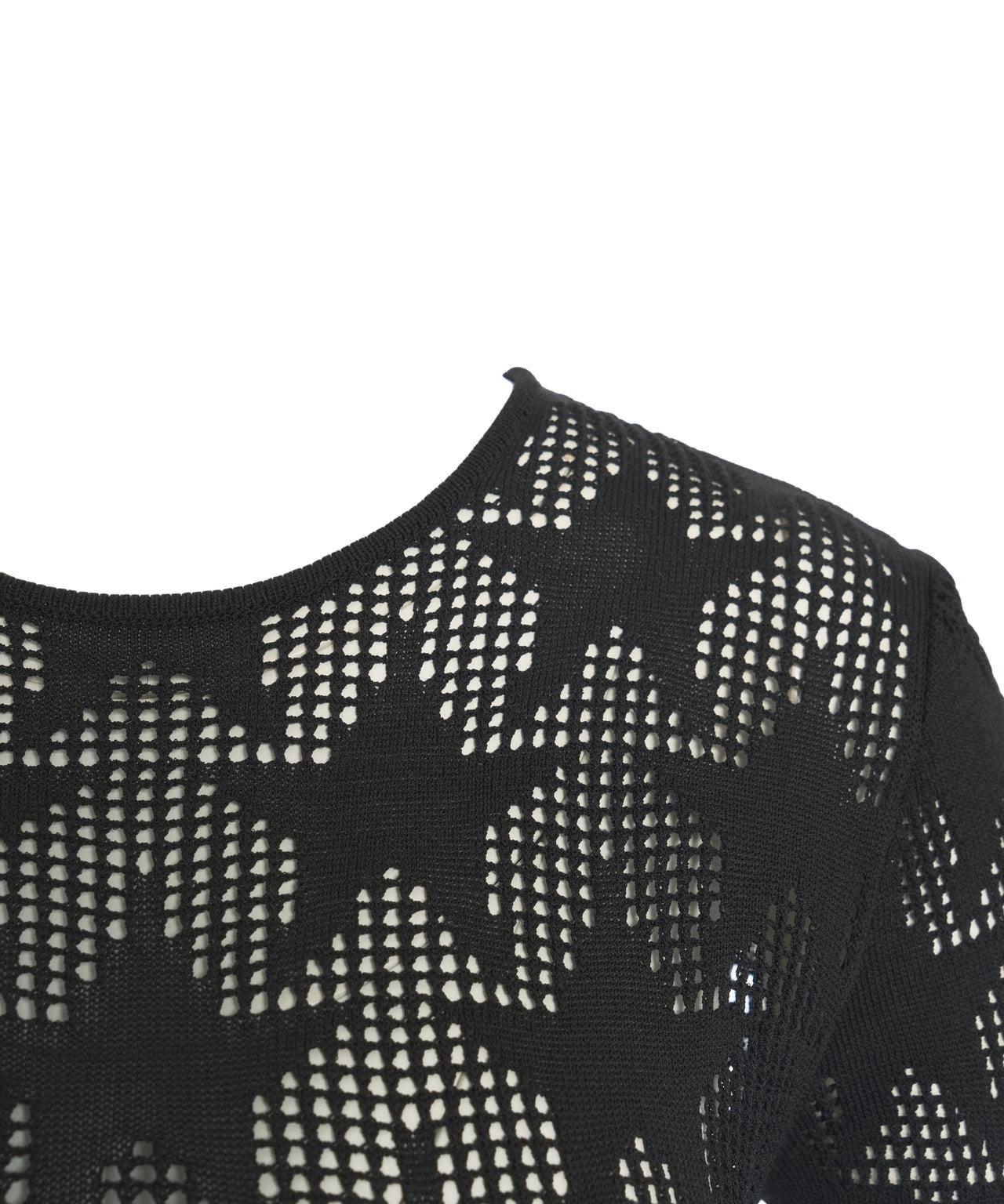 Open knit maxi dress Product Image