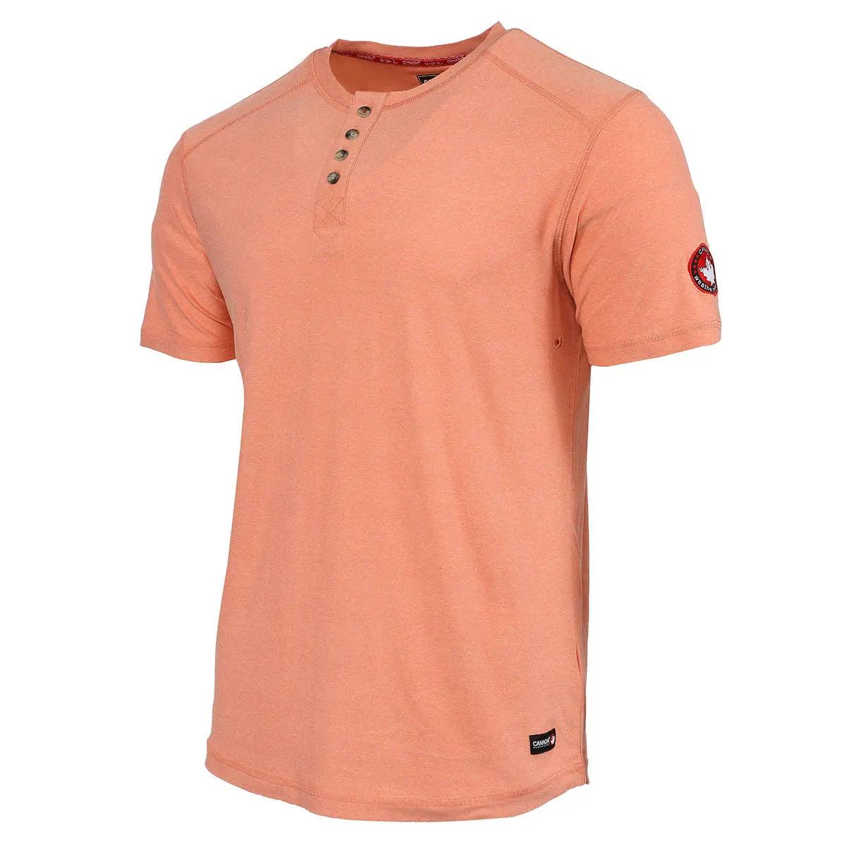 Canada Weather Gear Men's Trail Blazer Henley T-Shirt Male Product Image