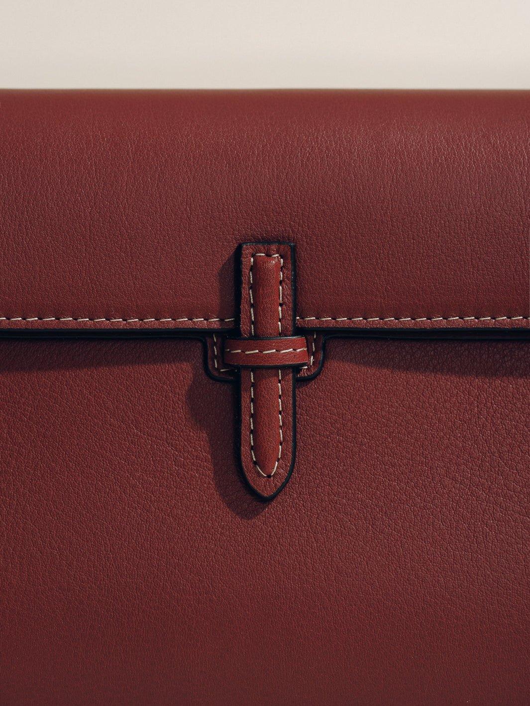 The Large Soft Clutch in Nappa Product Image