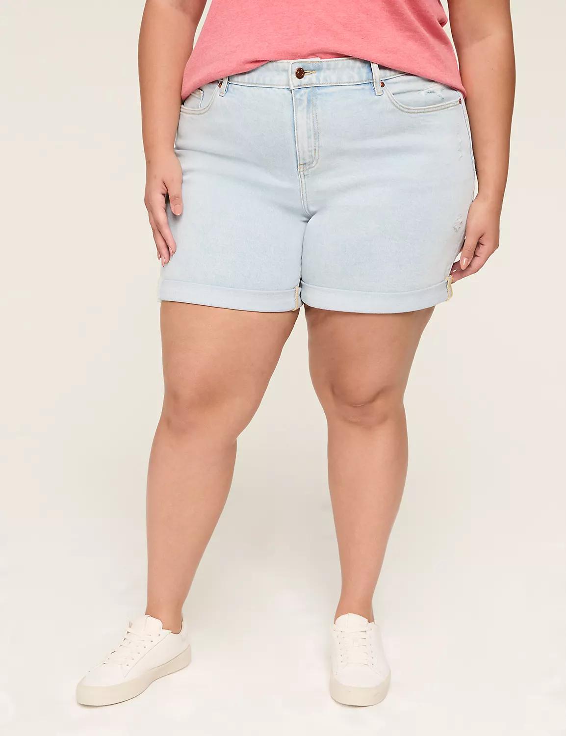 Boyfriend Fit Jean Short - 5.5 Inseam Product Image