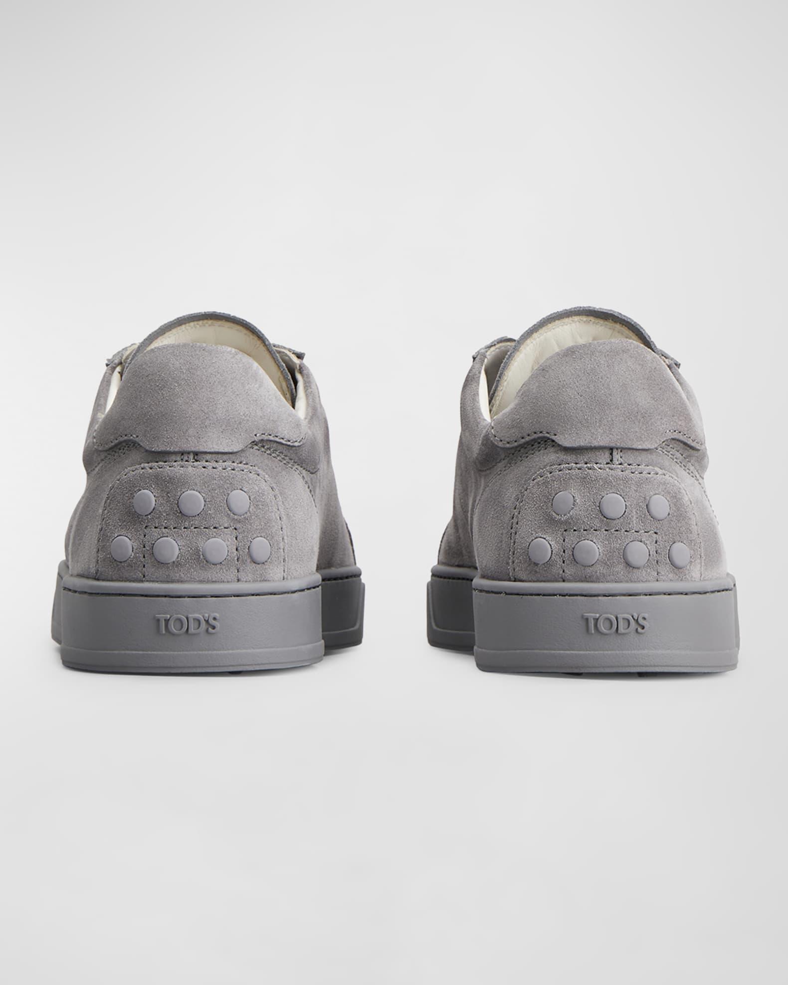 Men's Allacciata Low-Top Suede Sneakers Product Image