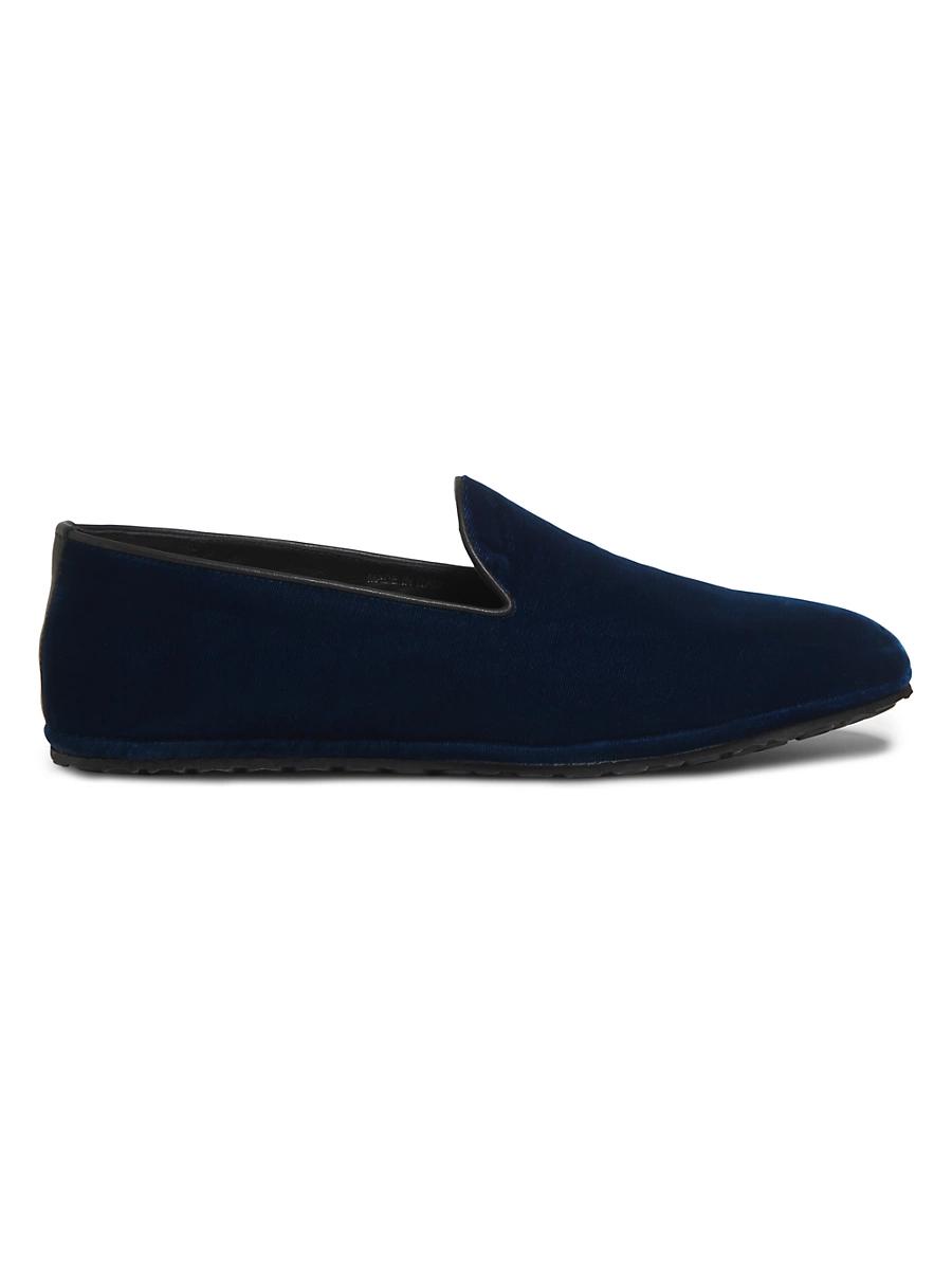 Mens Serene Velvet Loafers Product Image