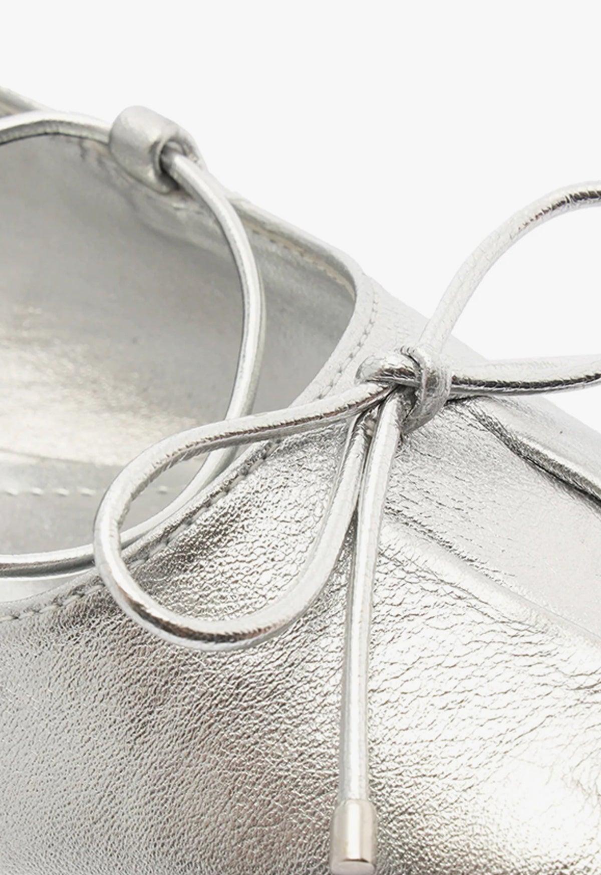 Arissa Lace Up Leather Flat Product Image