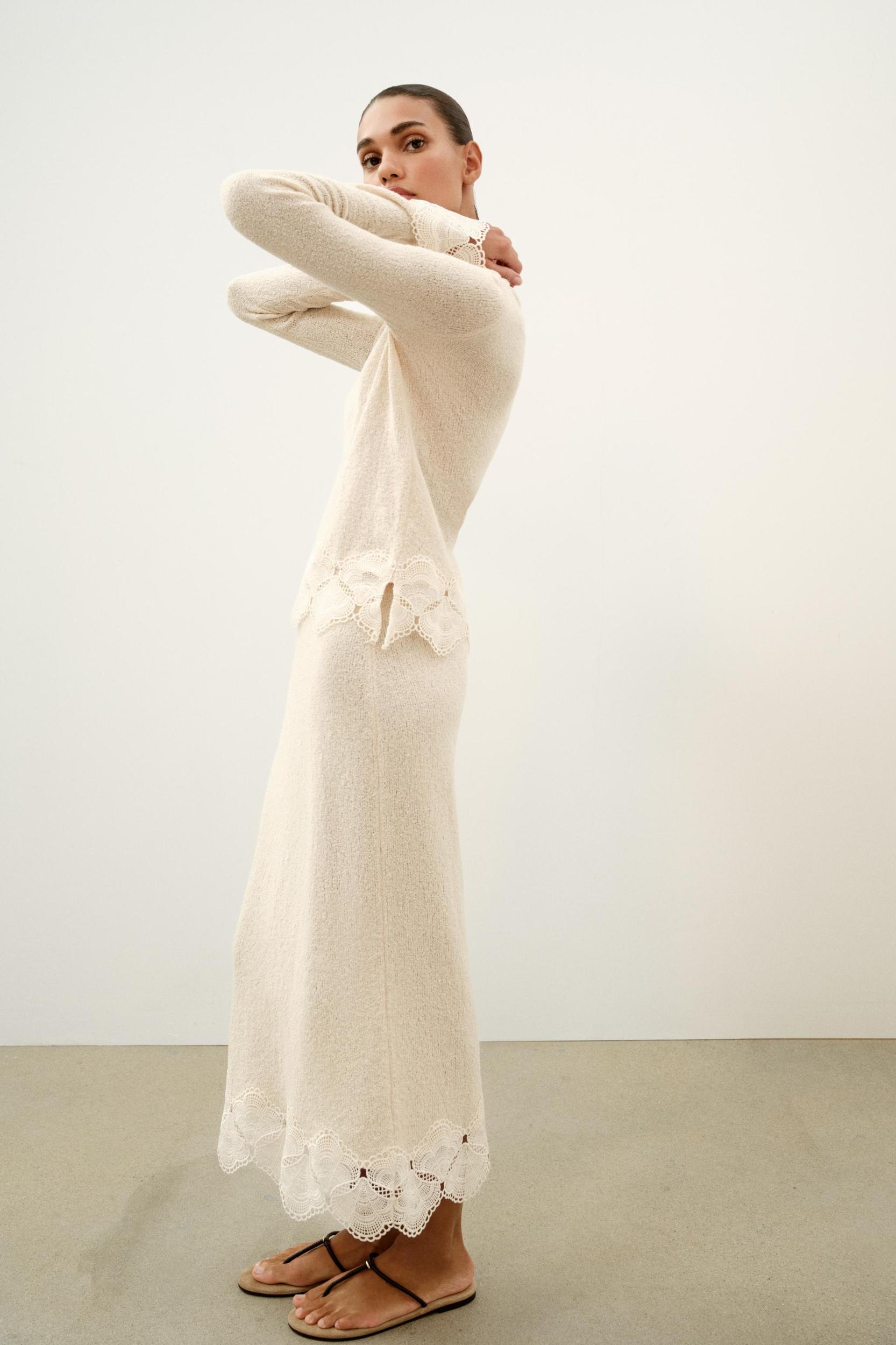 RUSTIC CROCHET TOP Product Image