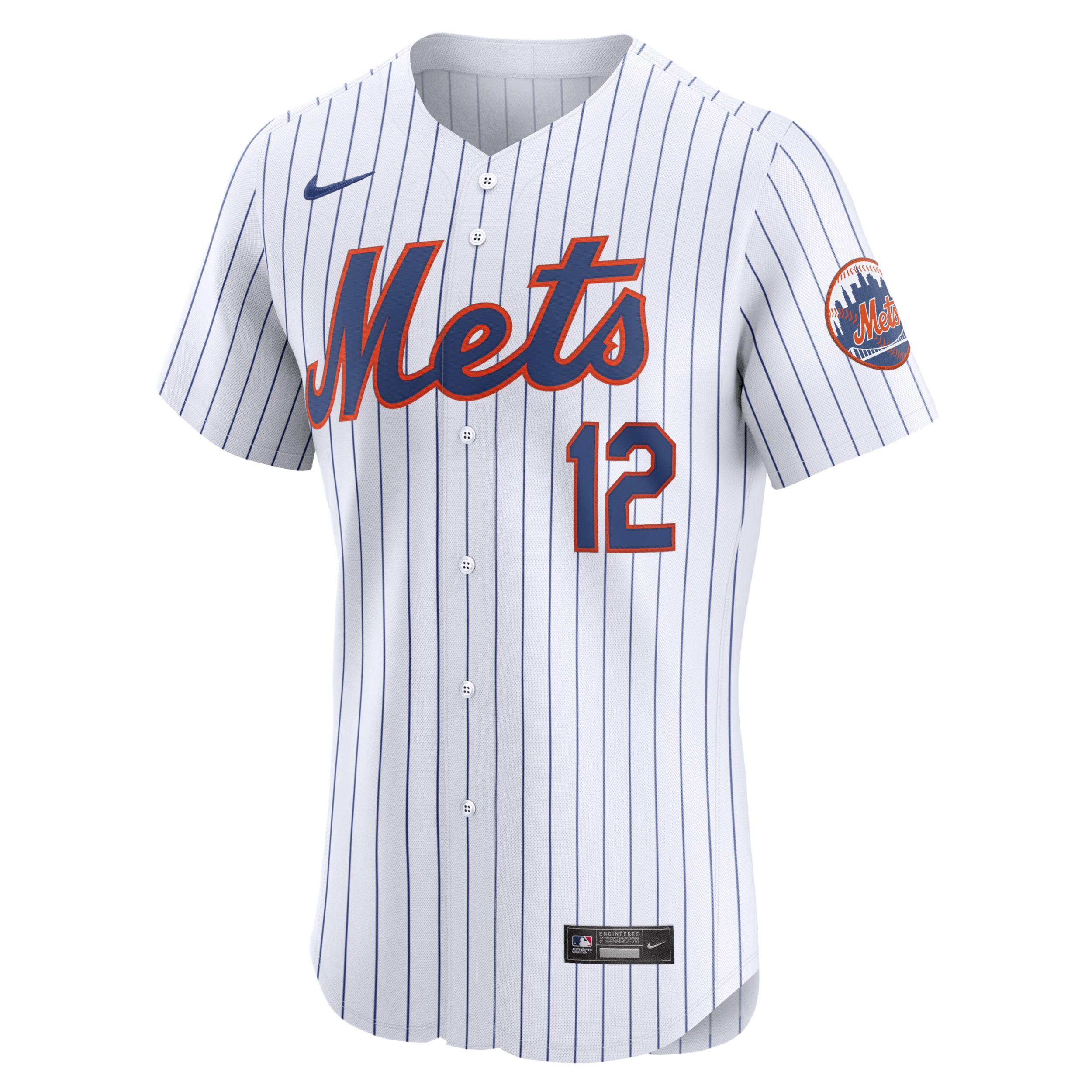 Francisco Lindor New York Mets Nike Mens Dri-FIT ADV MLB Elite Jersey | 90B0NMHONM9-00F Product Image