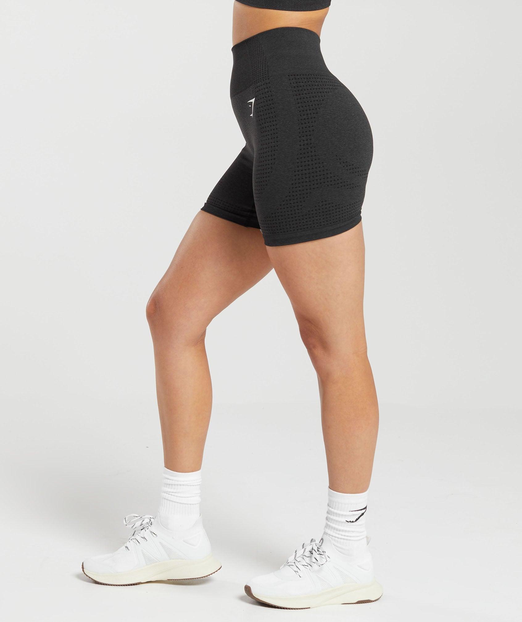 Gymshark Vital Shorts - Black Marl Female Product Image