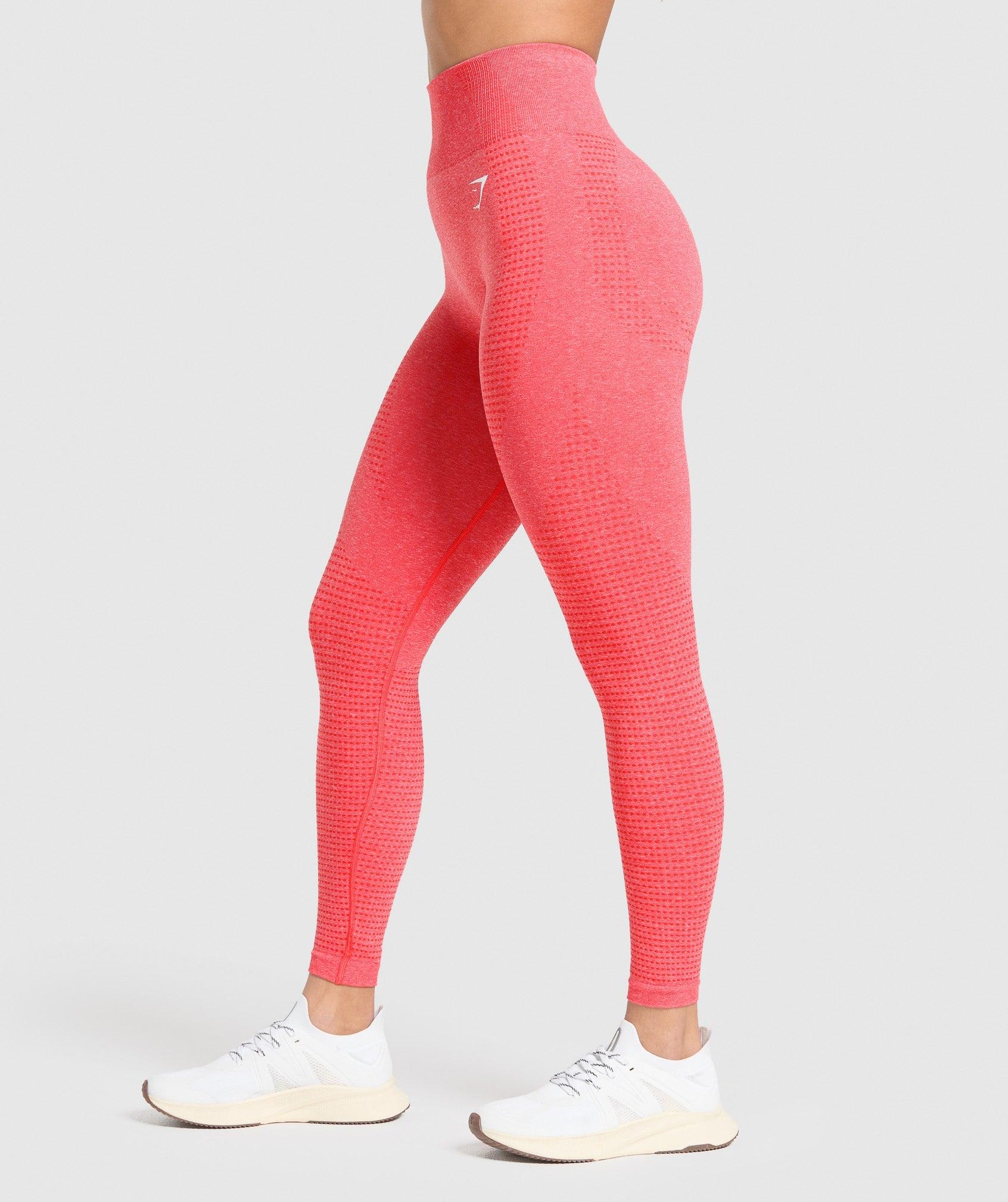 Gymshark Vital Leggings - Coral Red Marl Female Product Image