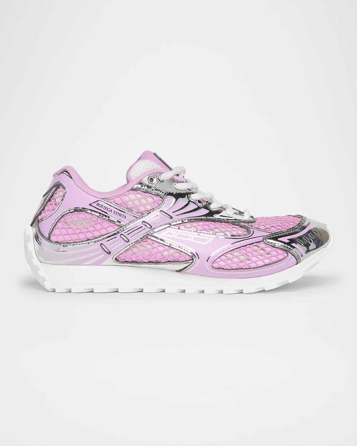 Orbit Metallic Net Runner Sneakers Product Image