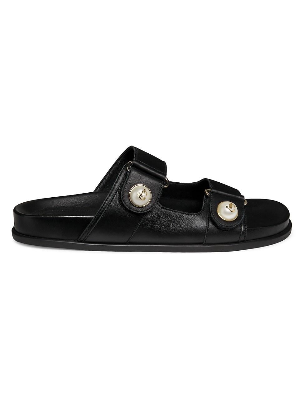Womens Fayence Pearl-Embellished Flats Product Image