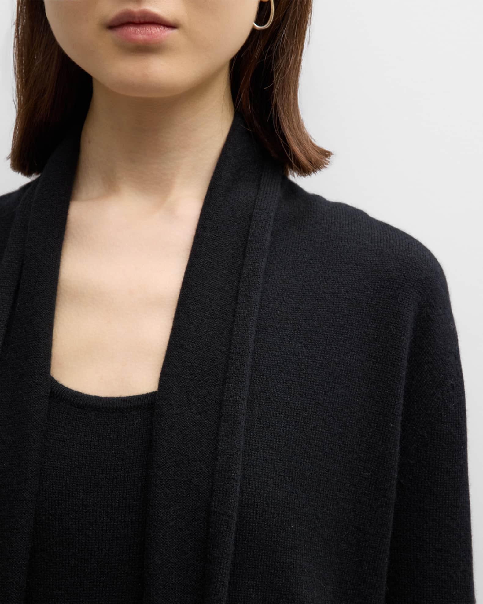 Cashmere Basic Open Cardigan Product Image