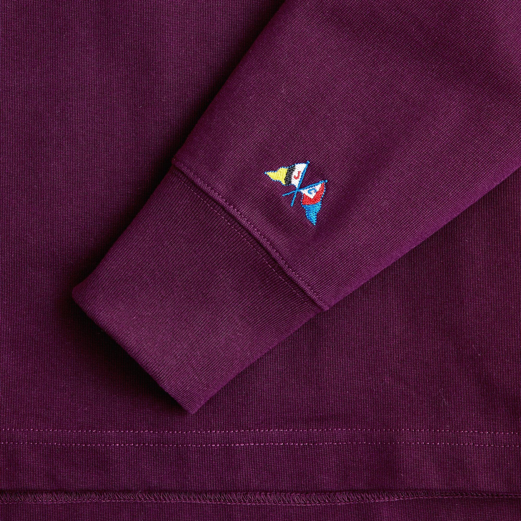 Rugby shirt with striped placket Product Image