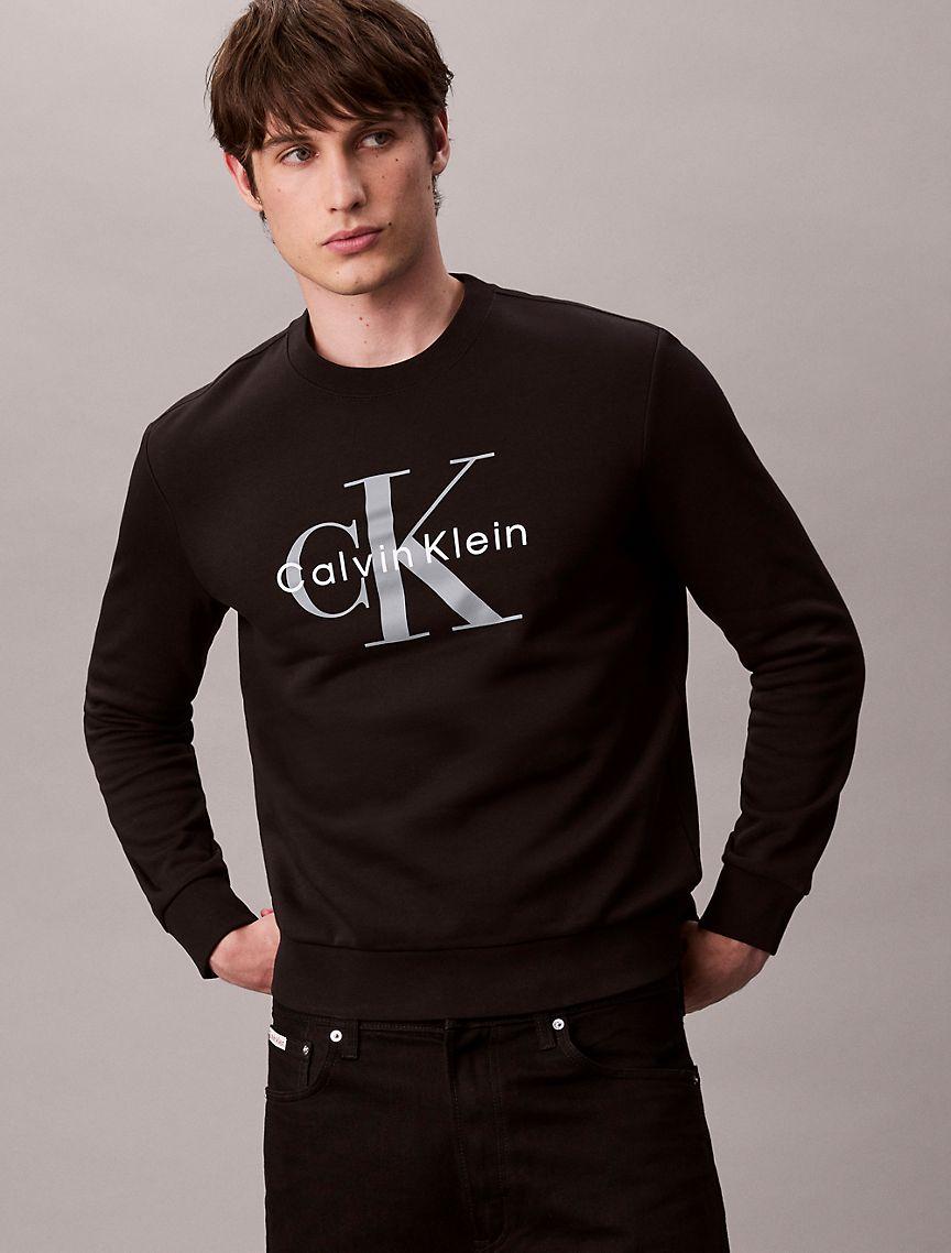 Monologo Fleece Crewneck Sweatshirt Product Image