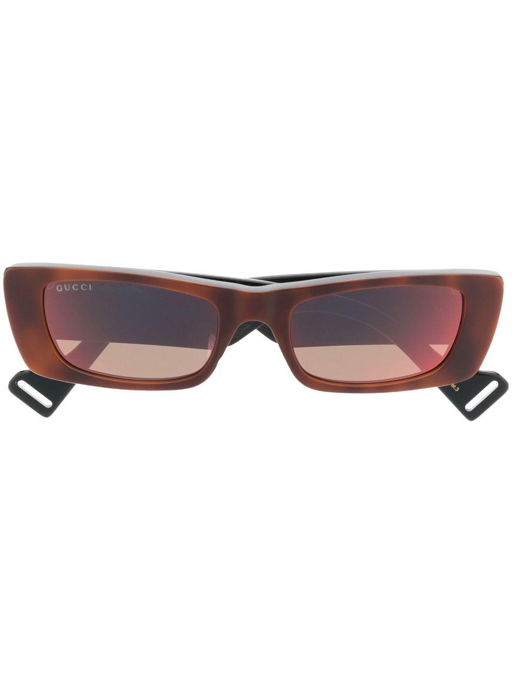rectangular-frame sunglasses Product Image