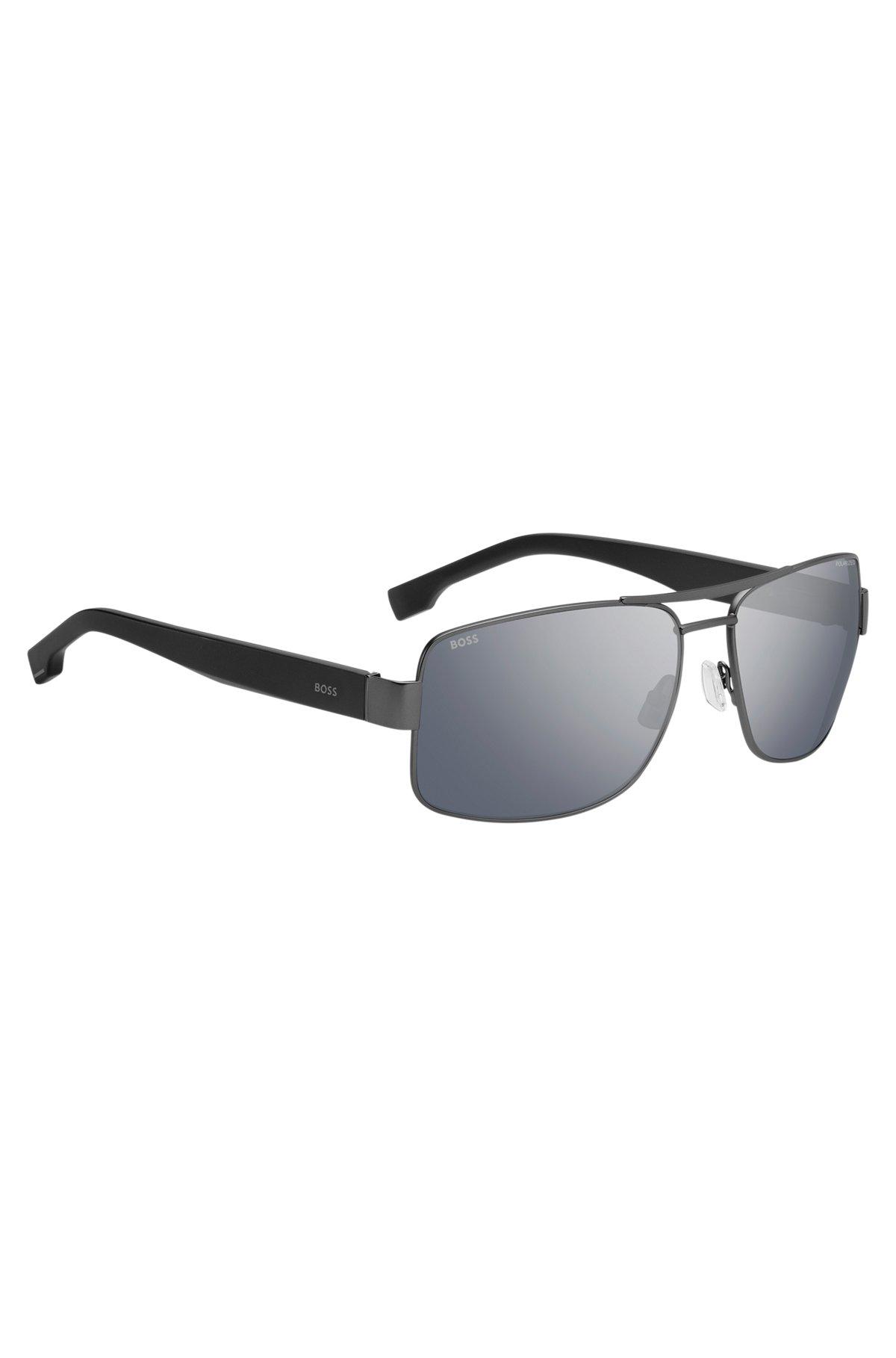 BOSS - Double-bridge sunglasses with flat hinges Product Image