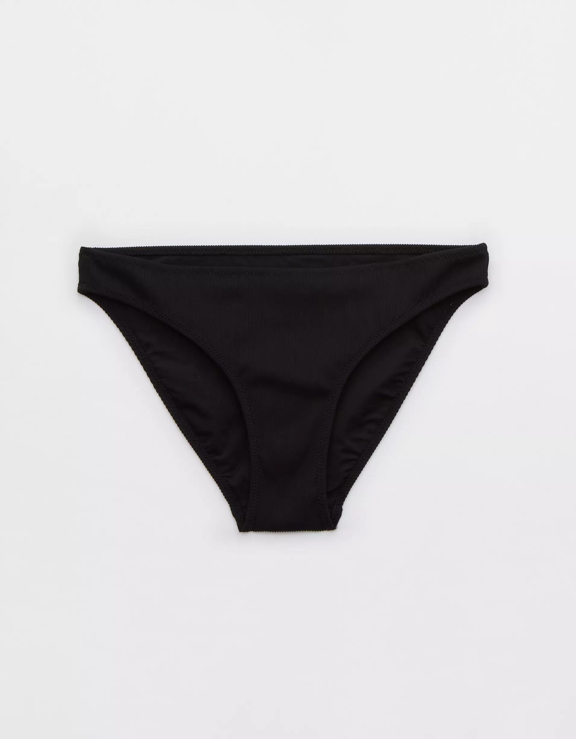 Aerie Ribbed Classic Bikini Bottom Product Image