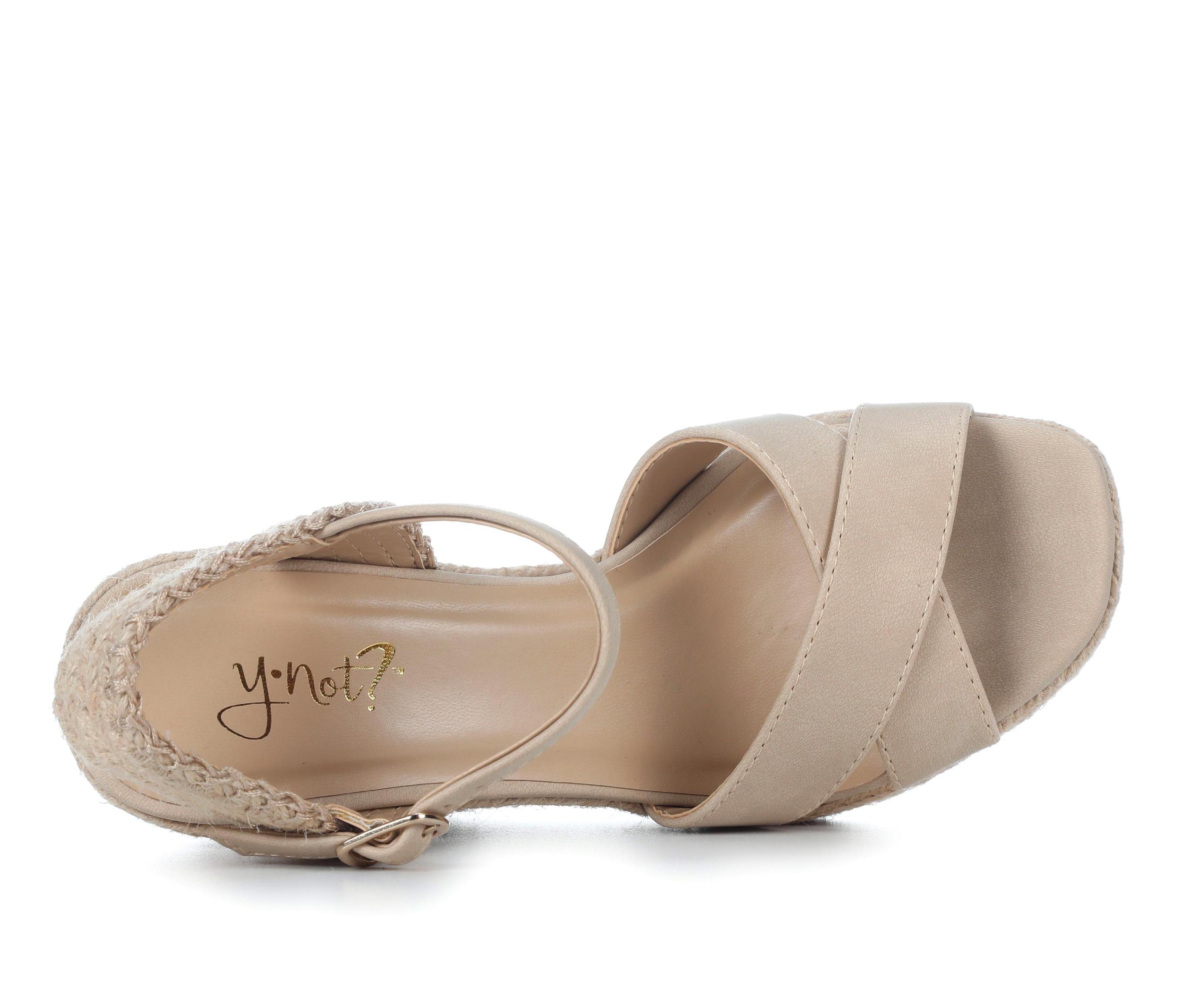 Women's Y-Not Lorita Wedge Sandals Product Image