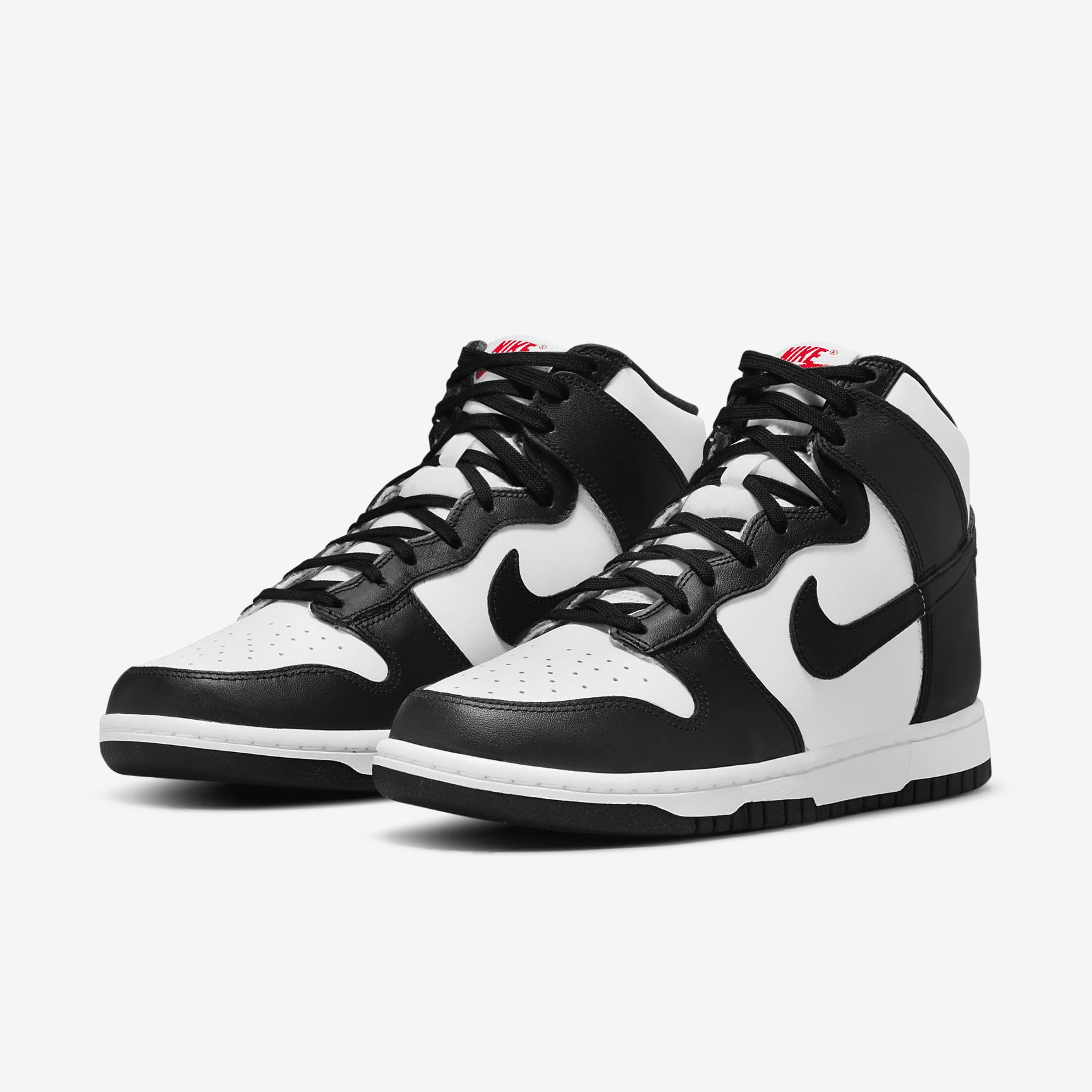 Nike Womens Nike Dunk High - Womens Shoes White/Black Product Image