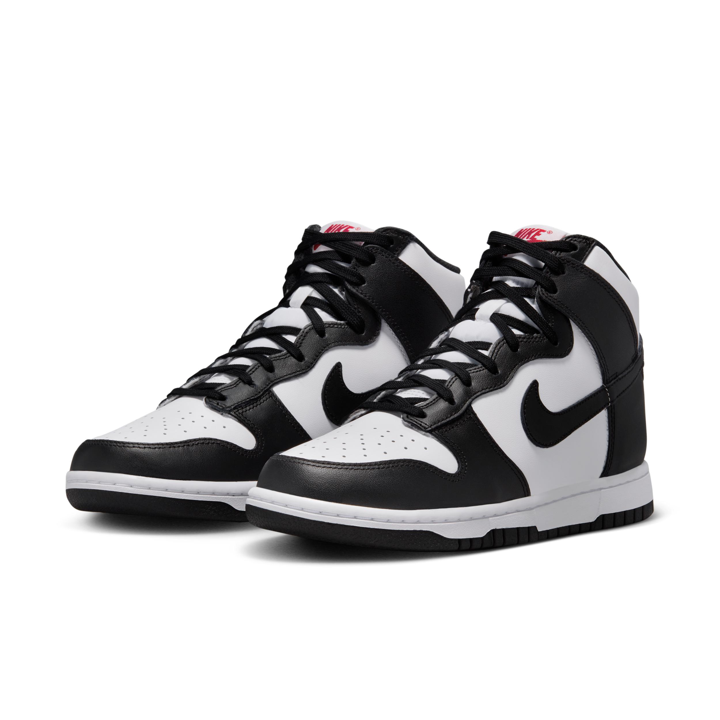 Nike Womens Nike Dunk High - Womens Shoes White/Black Product Image