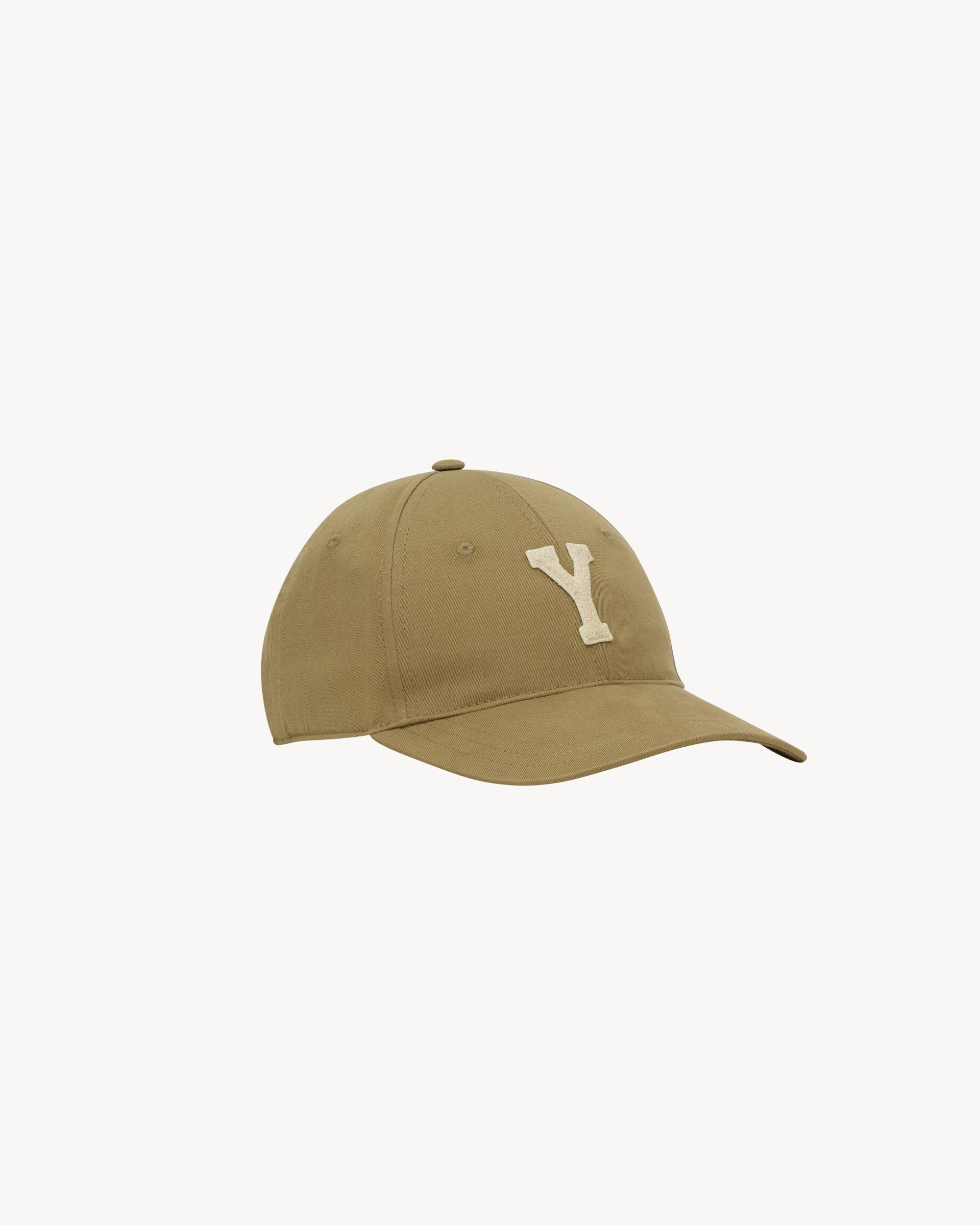 Y varsity cap in gabardine Product Image