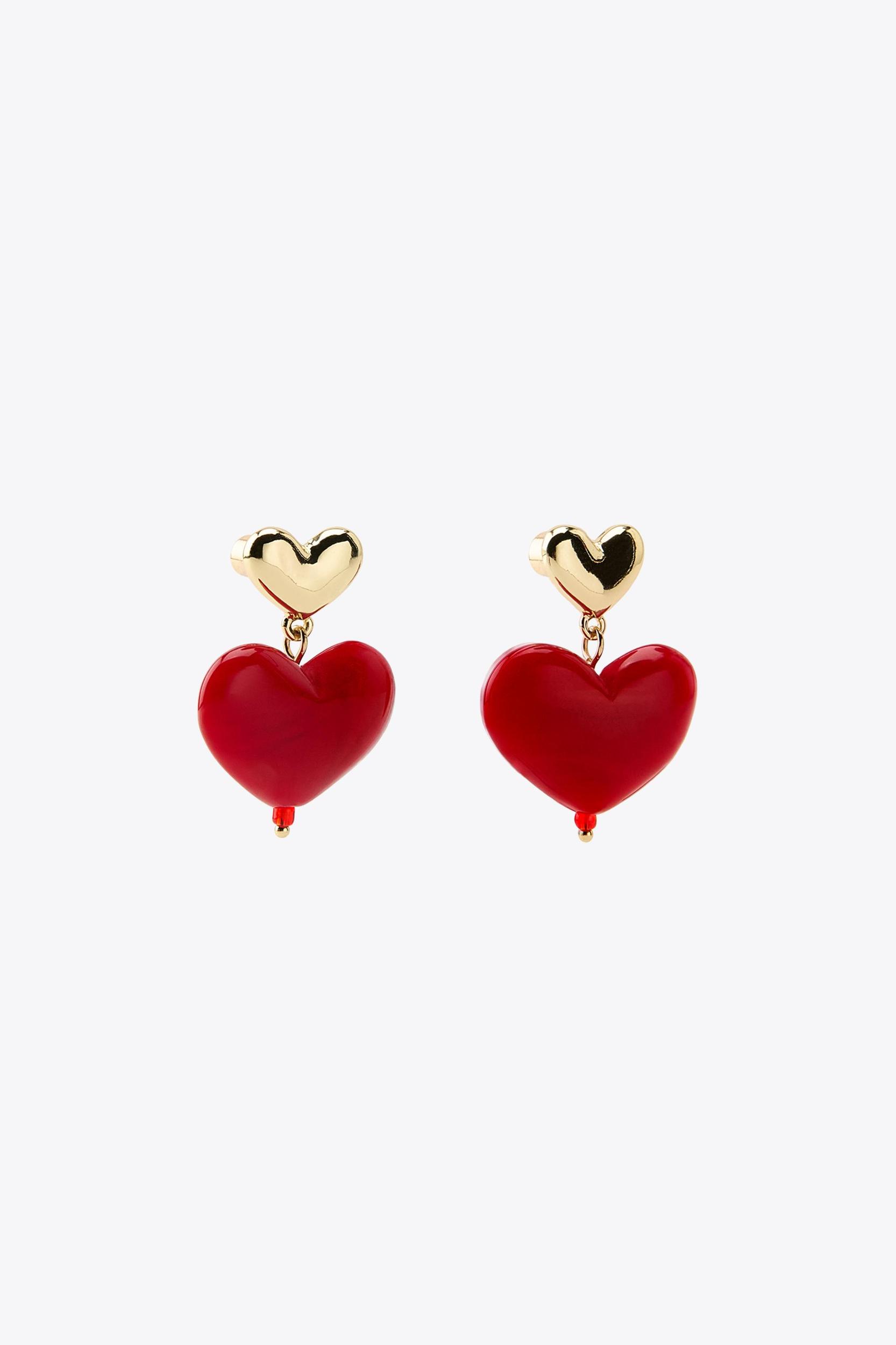 COMBINED HEART EARRINGS Product Image