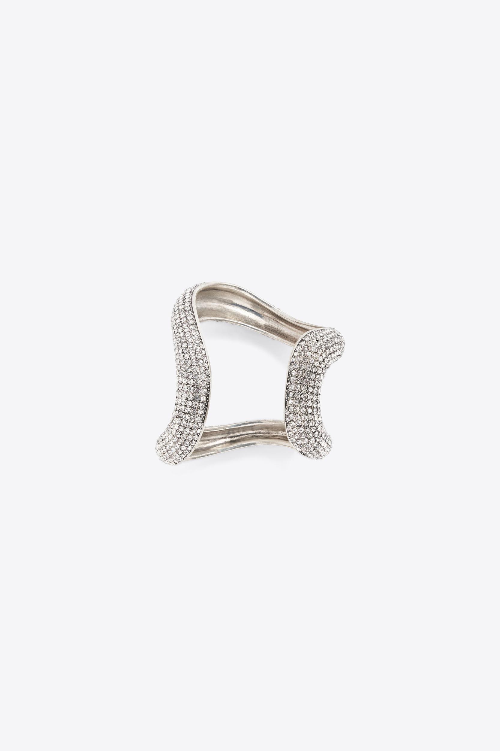 Crystal Link Cuff Bracelet Product Image