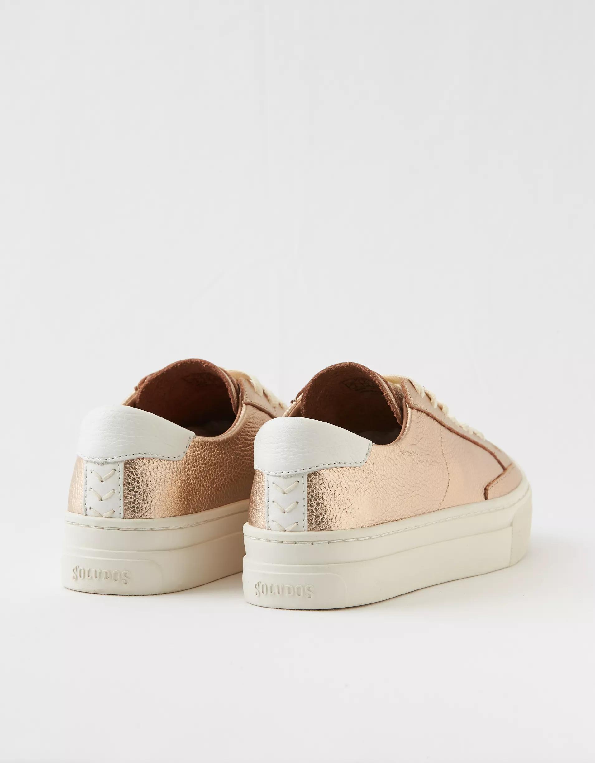 Soludos Ibiza Metallic Platform Sneaker Product Image