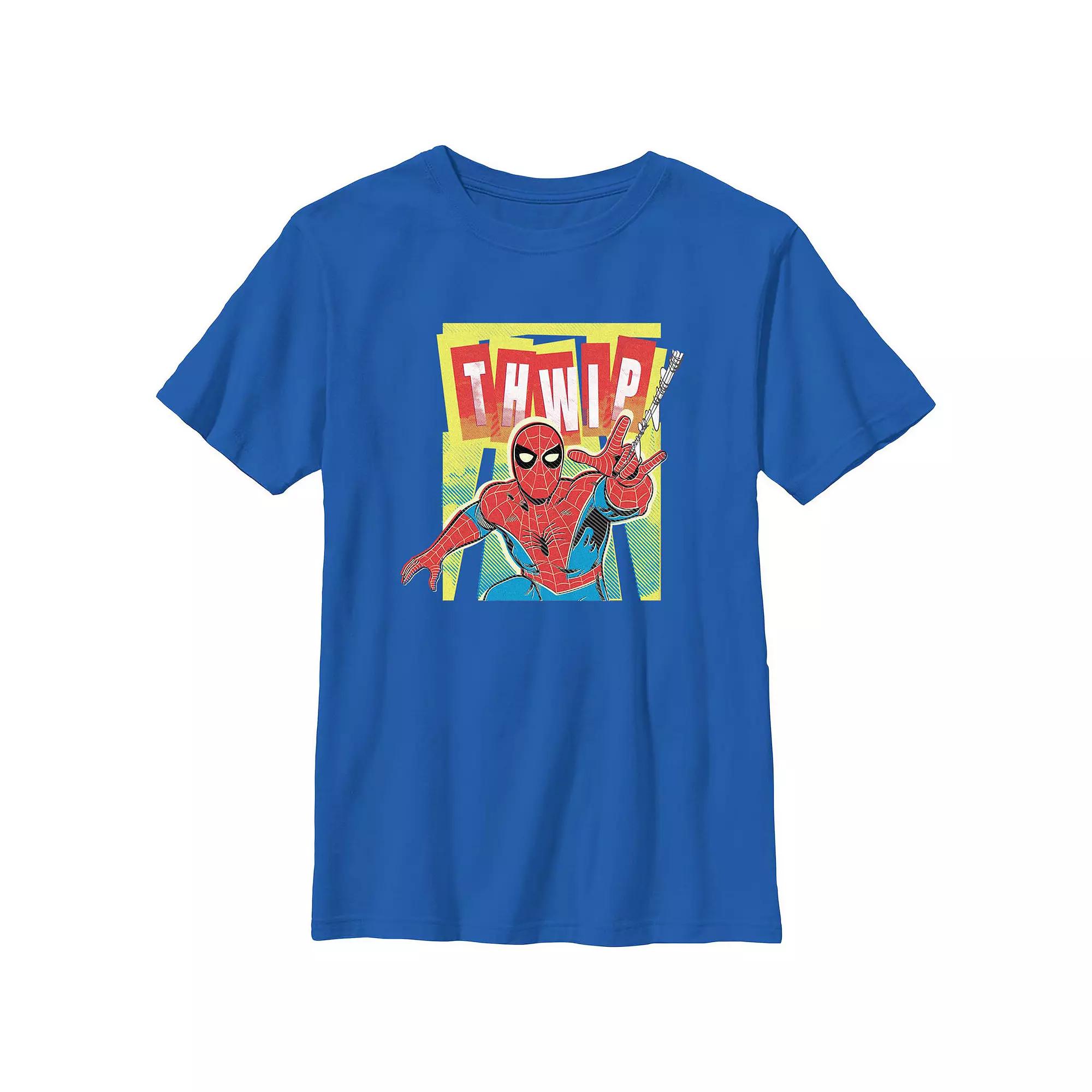 Boys 4-7 Spider-Man Thwip Poster Graphic Tee, Boy's,  Product Image