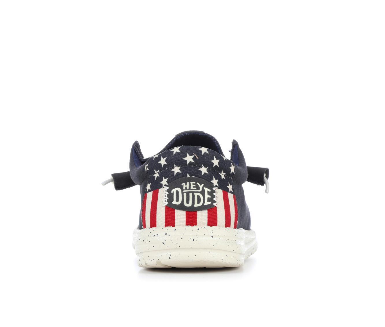 Men's HEYDUDE Wally Americana Casual Shoes Product Image