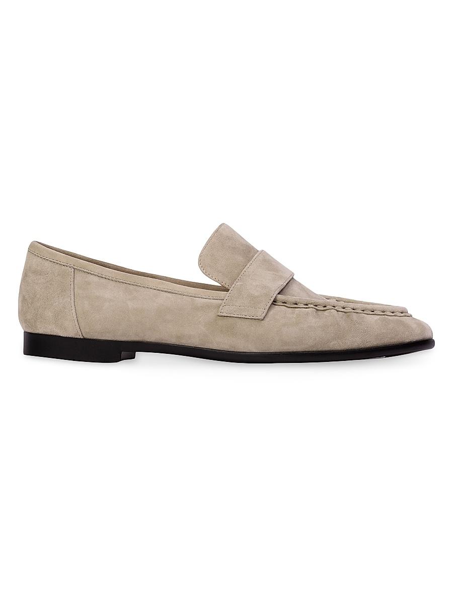 Womens Arrow Suede Loafers Product Image