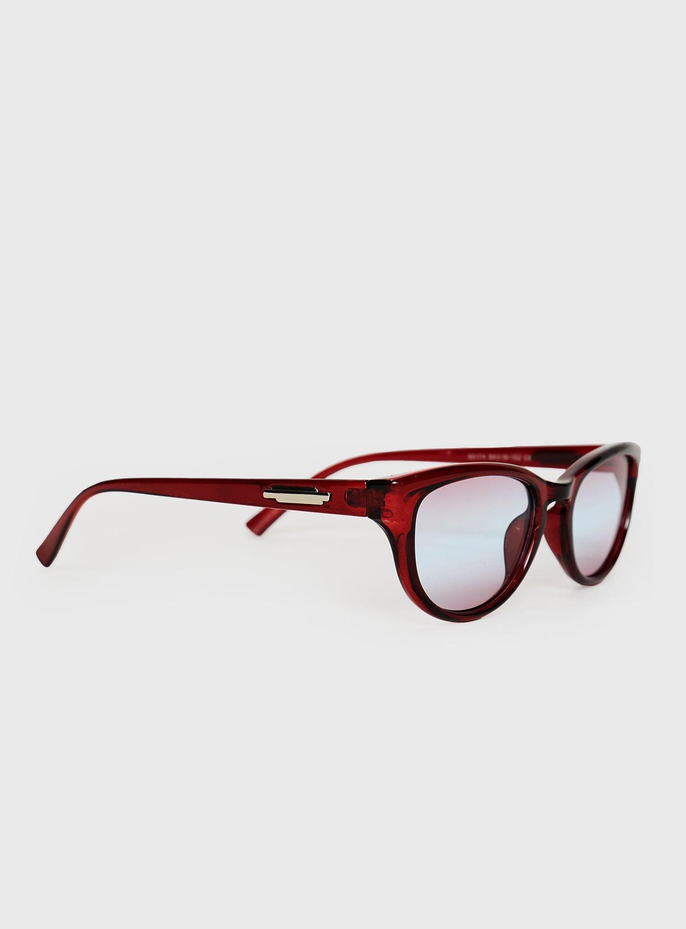Iker Sunglasses Red Product Image