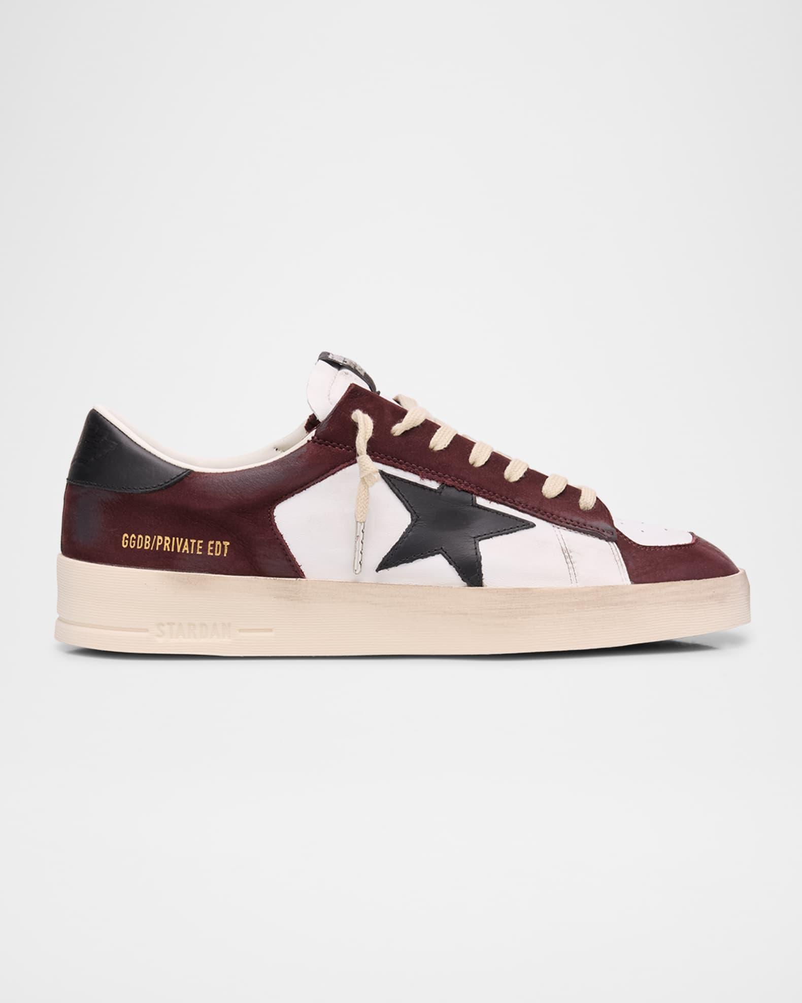 Men's Stardan Leather Low-Top Sneakers Product Image
