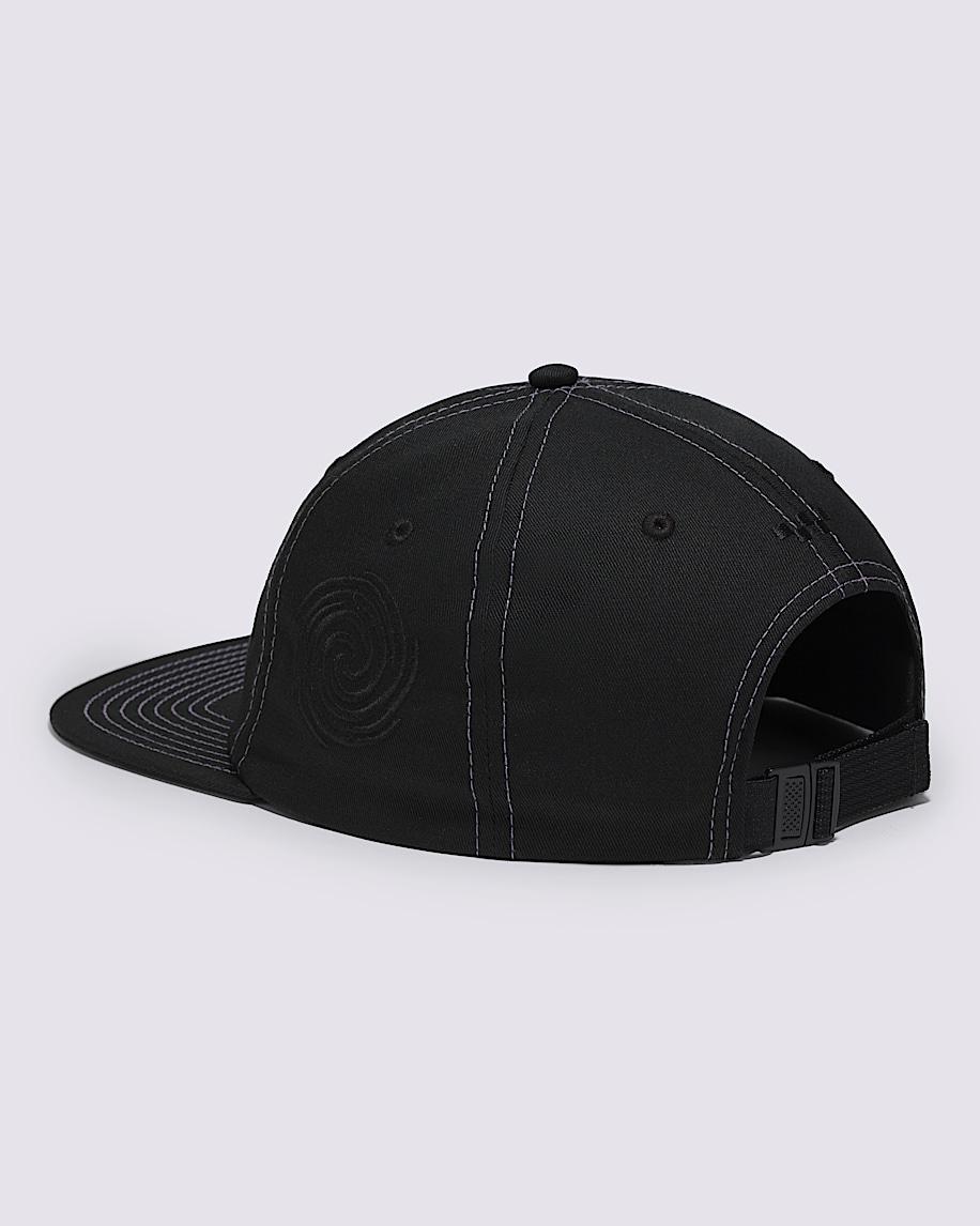 Skate Swirl Unstructured Hat in Black| Vans US Product Image