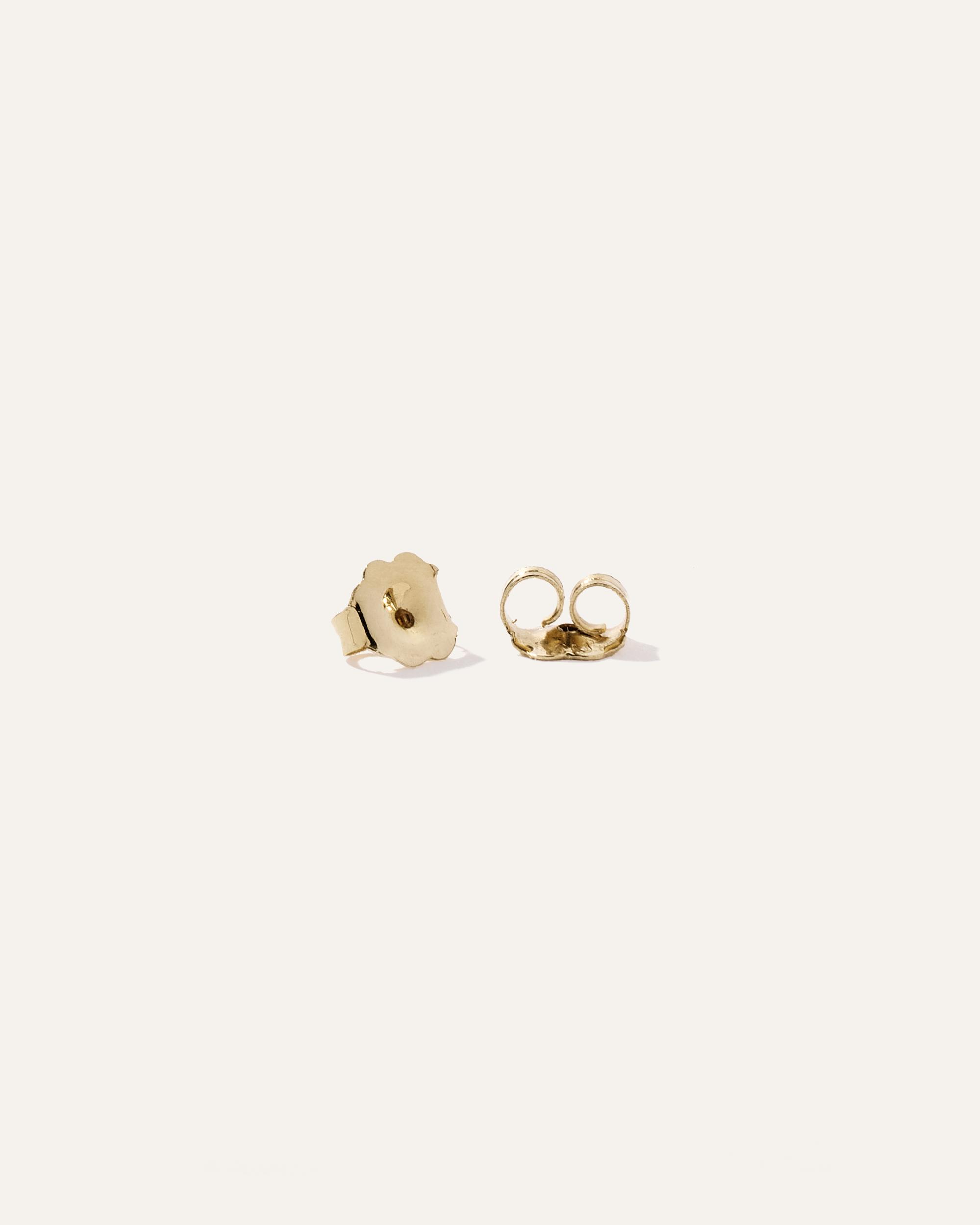 Quince | Women's 14K Gold Lab Grown Diamond Bezel Studs Product Image
