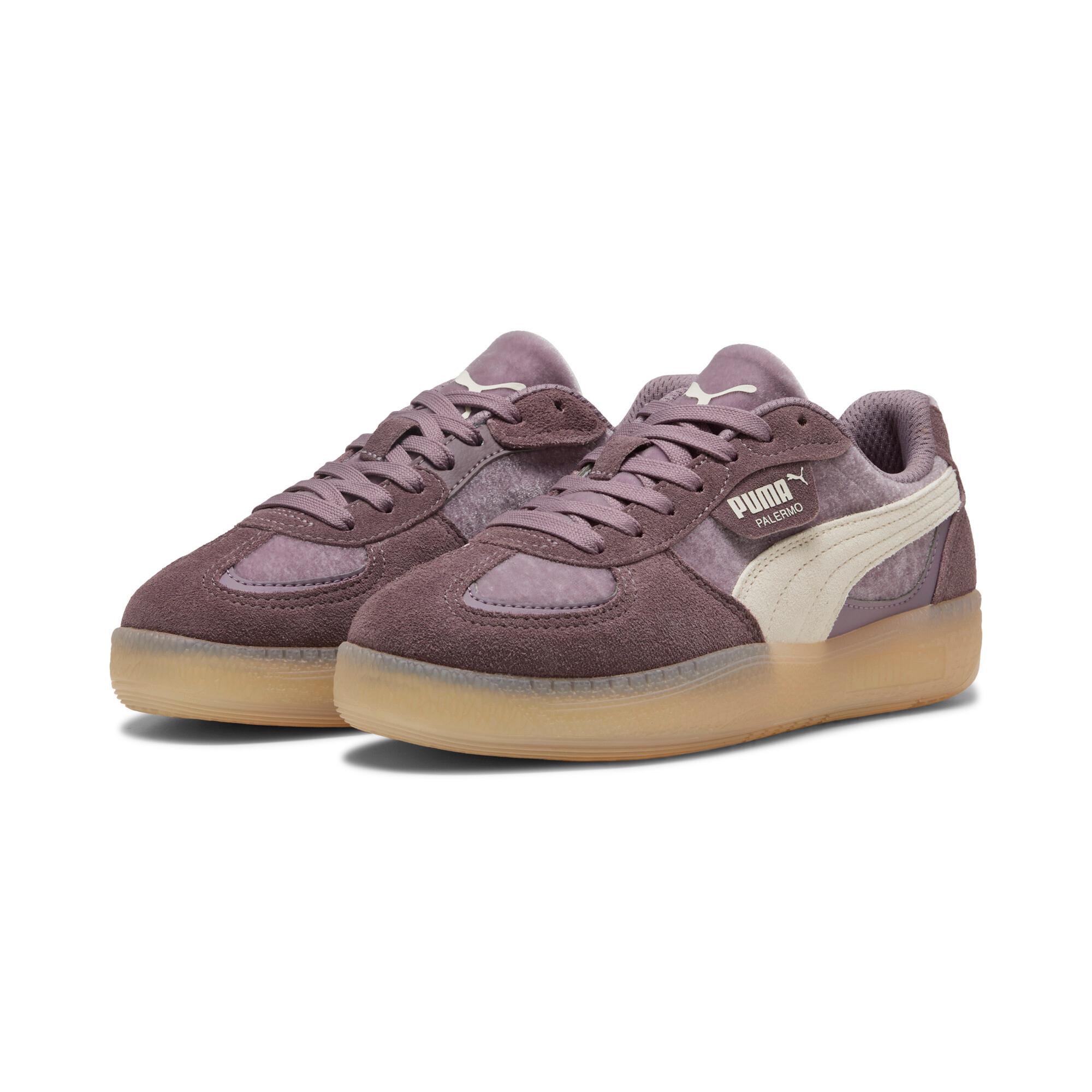 PUMA Palermo LaModa Vintage Women's Sneakers in Redmazing/Gum Product Image