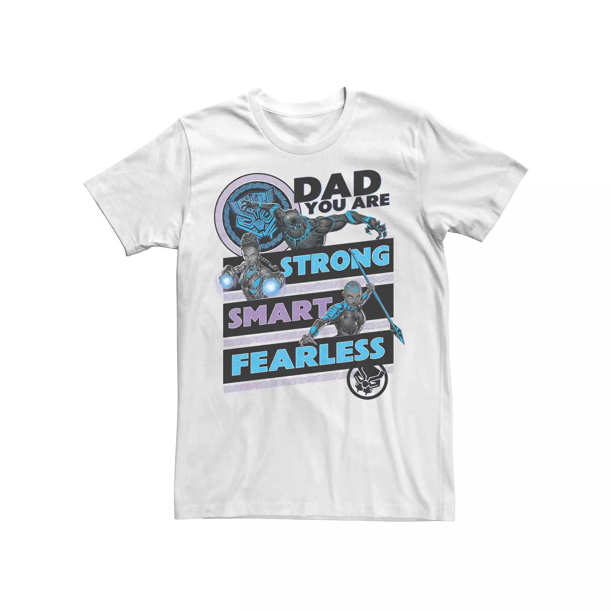 Men's Marvel Black Panther Dad You Are Tee, Size: Medium, White Product Image