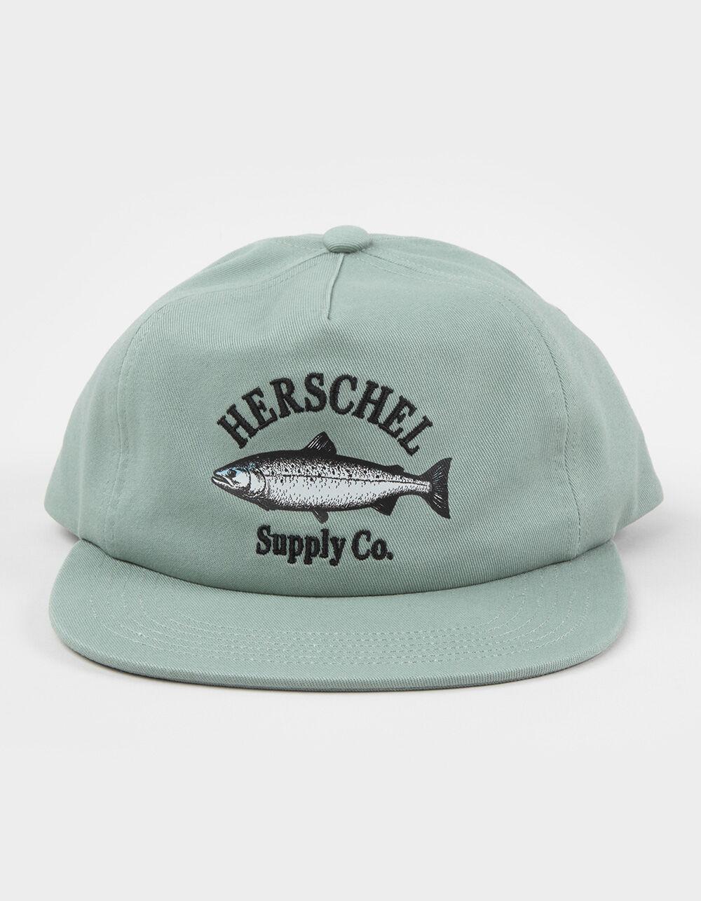 HERSCHEL SUPPLY CO. Scout Fishing Snapback Hat - SAGE Product Image