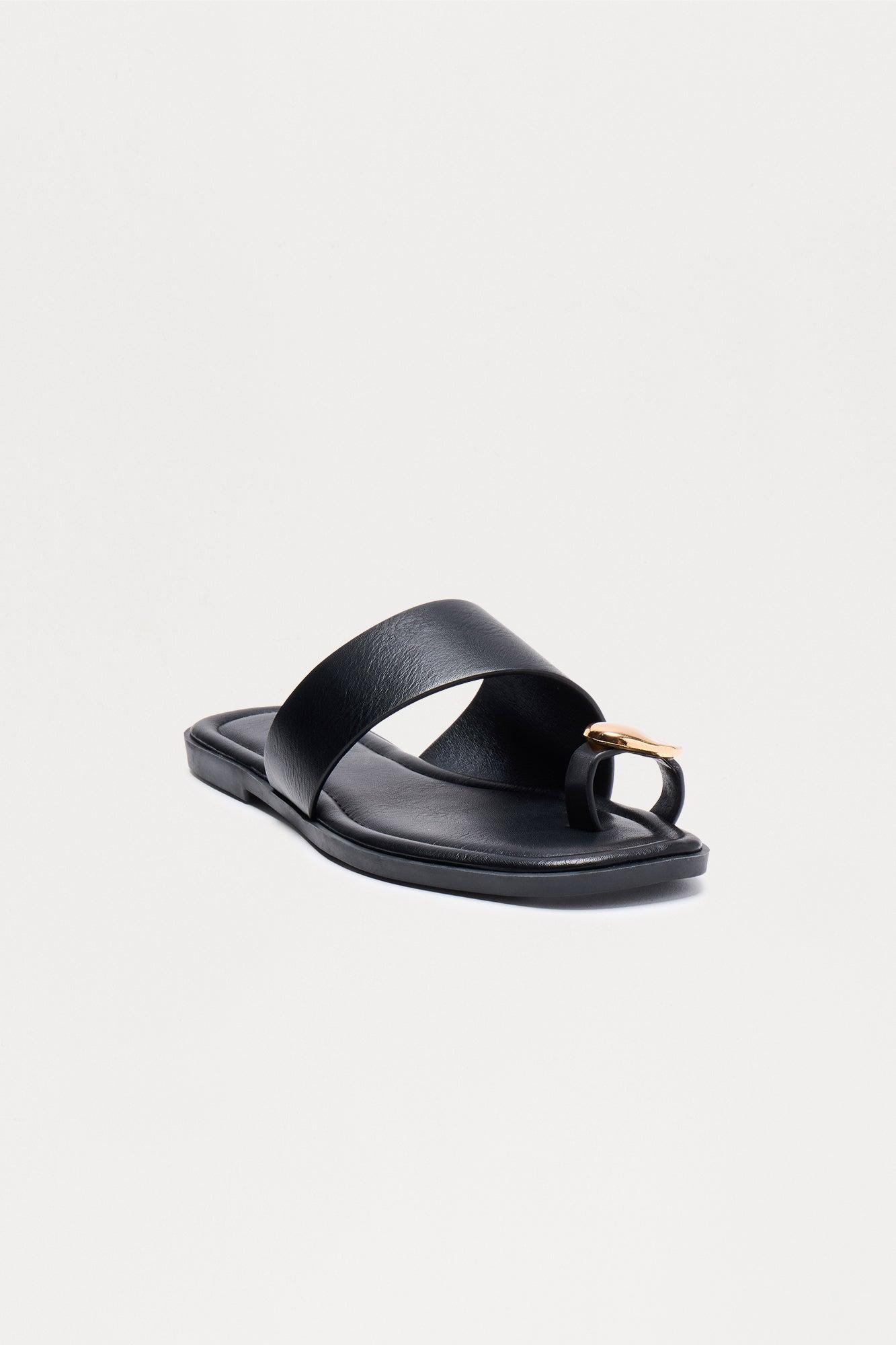 Marilou Toe Ring Sandals - Black Female Product Image
