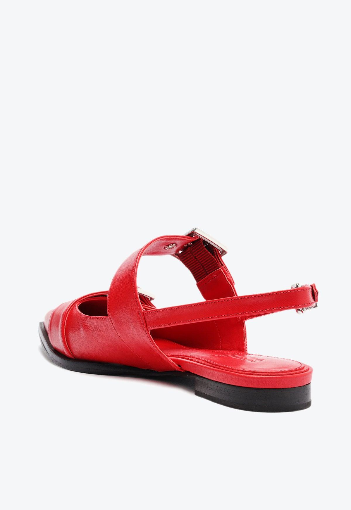 Darla Sling Leather Flat Product Image