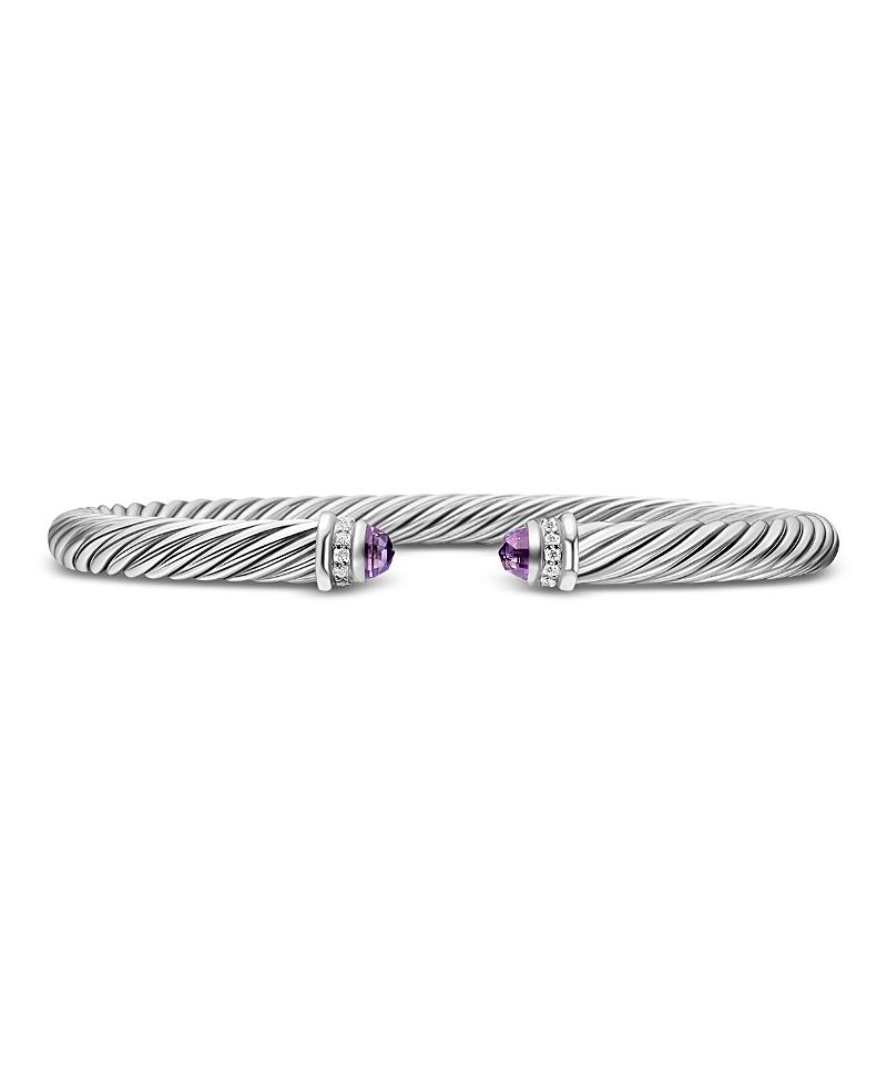 Womens Cable Classics Color Bracelet with Pav Diamonds Product Image