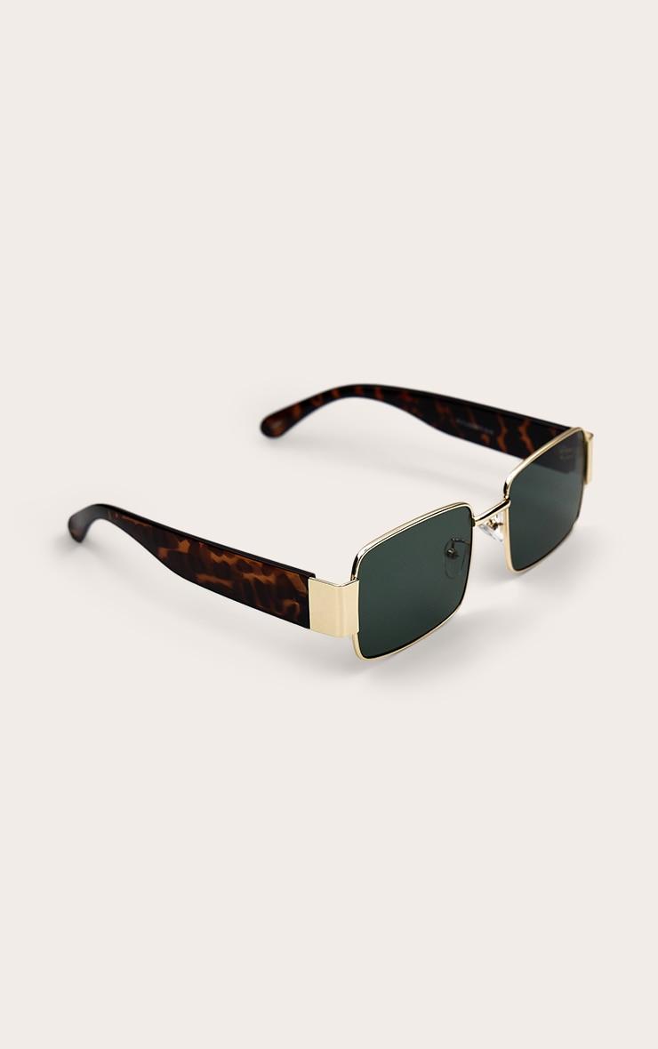 Mens Troy Acetate Rectangle Sunglasses Product Image