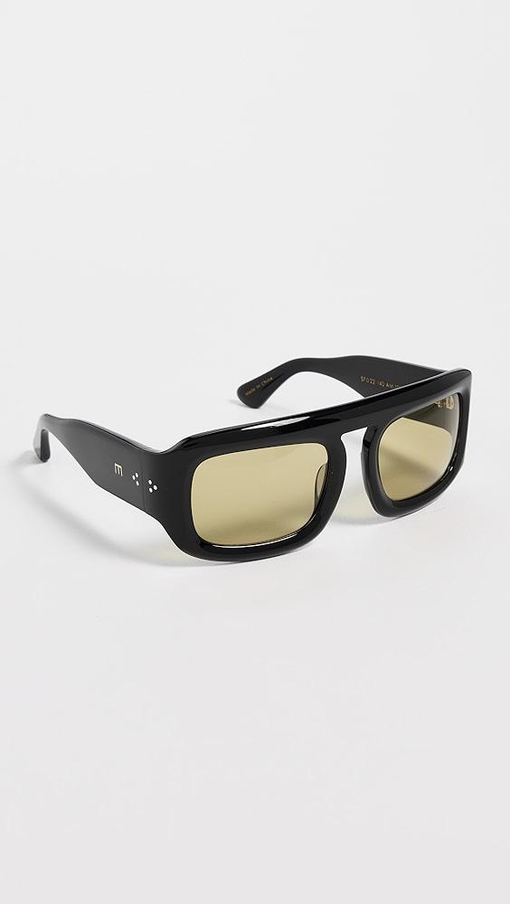 Mens 55MM Square Sunglasses Product Image